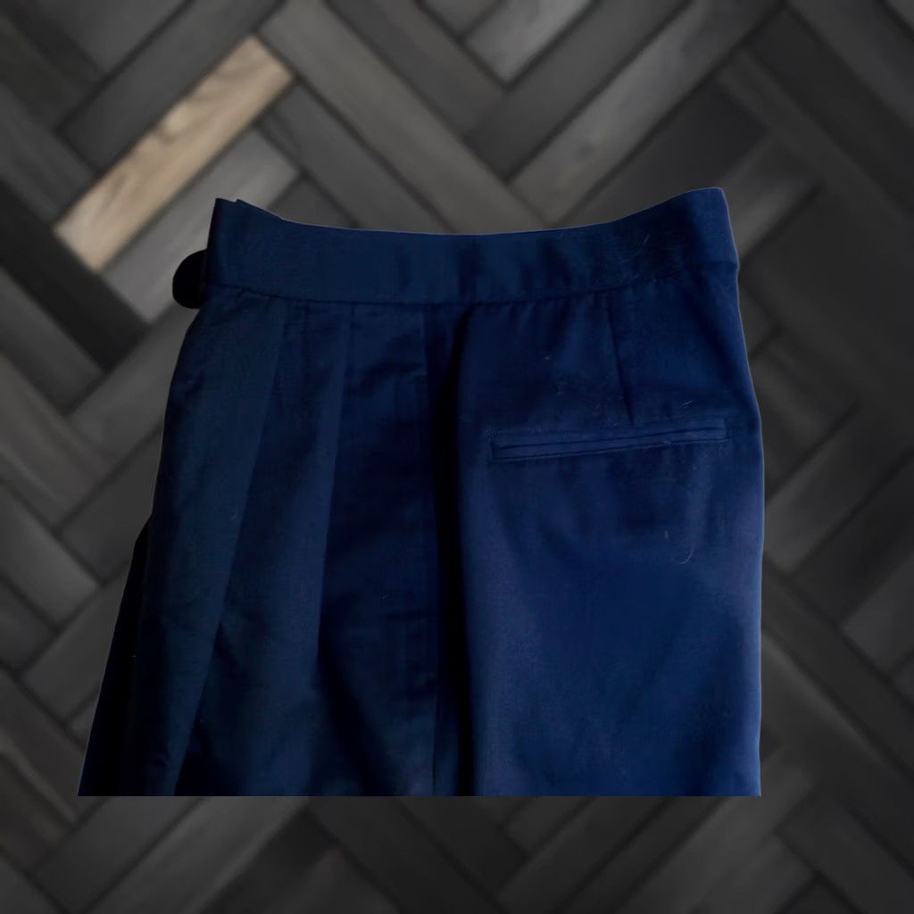 Polo Ralph Lauren VTG RALPH LAUREN Polo Sport Pleated Front Bermuda Shorts Polyester Navy SZ 8 Women Size 30" / US 8 / IT 44 - 1 Thumbnail