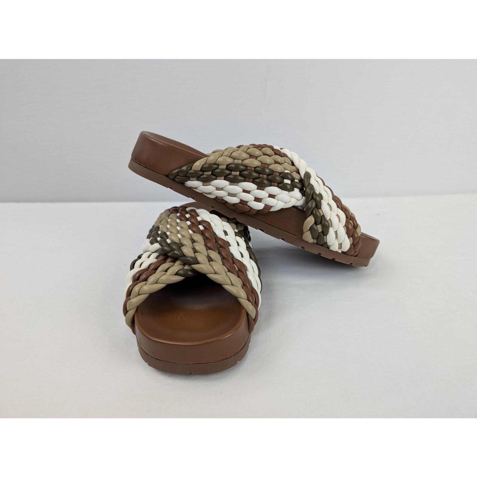 Bottega Veneta o1rshd1 Tarik Sandal Slipper in Multicolor Size US 9 / EU 42 - 1 Thumbnail