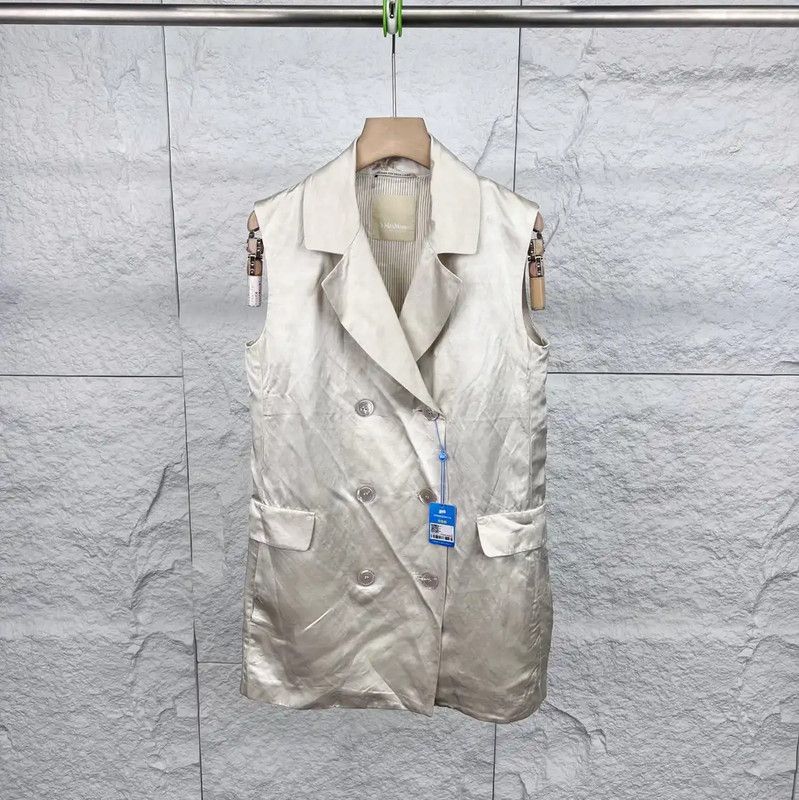 Max Mara MaxMara Elegant Cream Cotton Women's Shirt 0089 Size ONE SIZE - 1 Thumbnail
