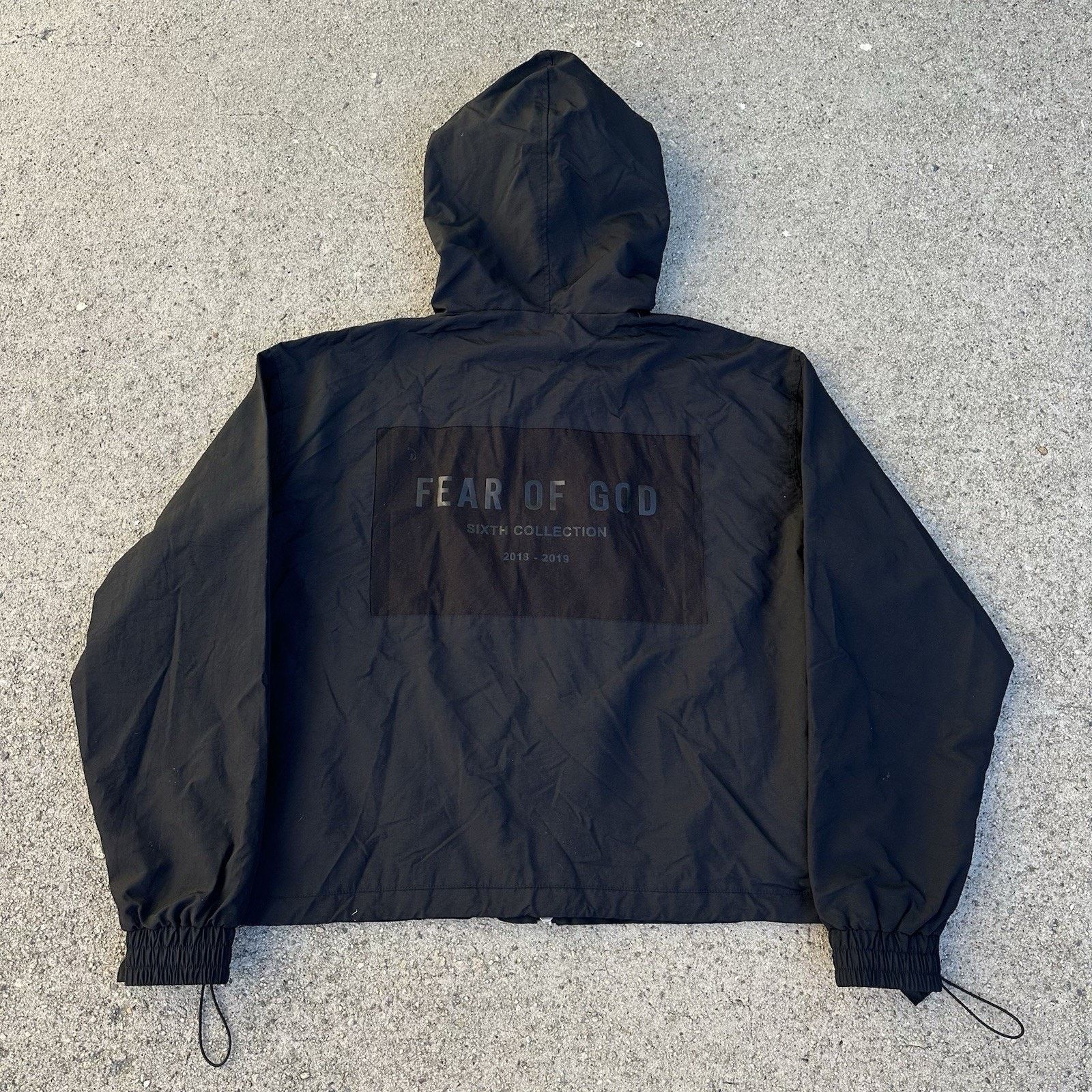 FEAR OF GOD SIXTH COLLECTION バックロゴレインコート $1195 Fear of God 
