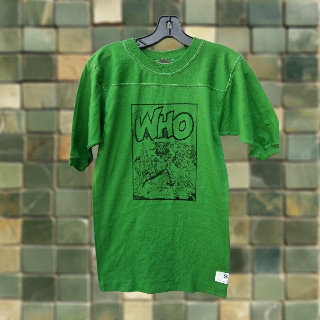 Vintage VINTAGE The Who Shirt Mens T-Shirt Graphic Tee 1979 Band Green Small Deadstock Size US S / EU 44-46 / 1 - 1 Thumbnail