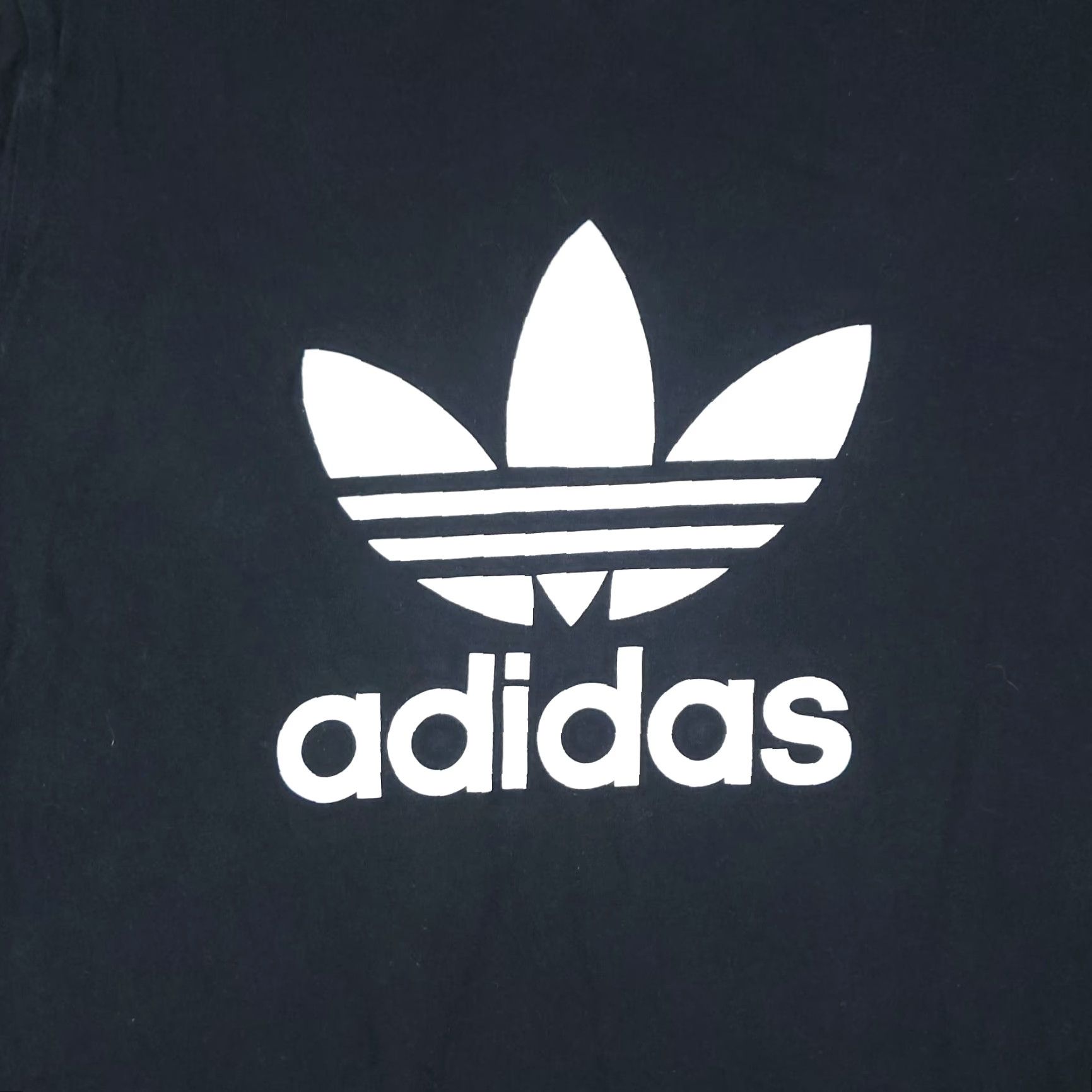 Adidas Adidas T Shirt Mens Medium Trefoil Logo Short Sleeve Crew Neck Black Cotton Blend Unisex Adults Sports Classic 90s or Everyday Mens Size US M / EU 48-50 / 2 - 2 Thumbnail