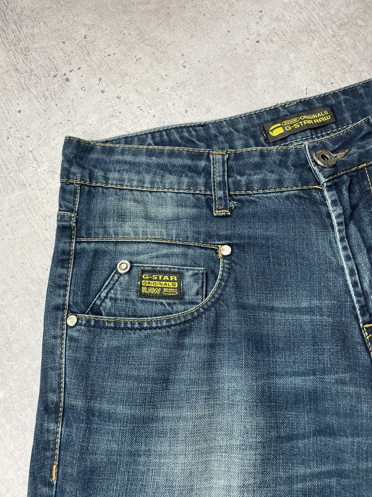 G-Star × Vintage Vintage G-Star Raw Denim Jeans 32 Size US 32 / EU 48 - 3 Thumbnail