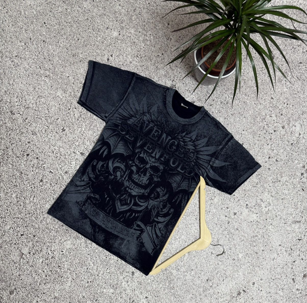 Band Tees × Vintage Vintage 2010 Avenged Sevenfold Nightmare All Over Print Tee Size US L / EU 52-54 / 3 - 1 Thumbnail