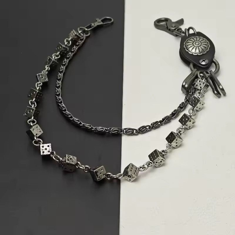 Japanese Brand Dice and Tribe Jean Motor Rock Wallet Chain Size ONE SIZE - 2 Thumbnail