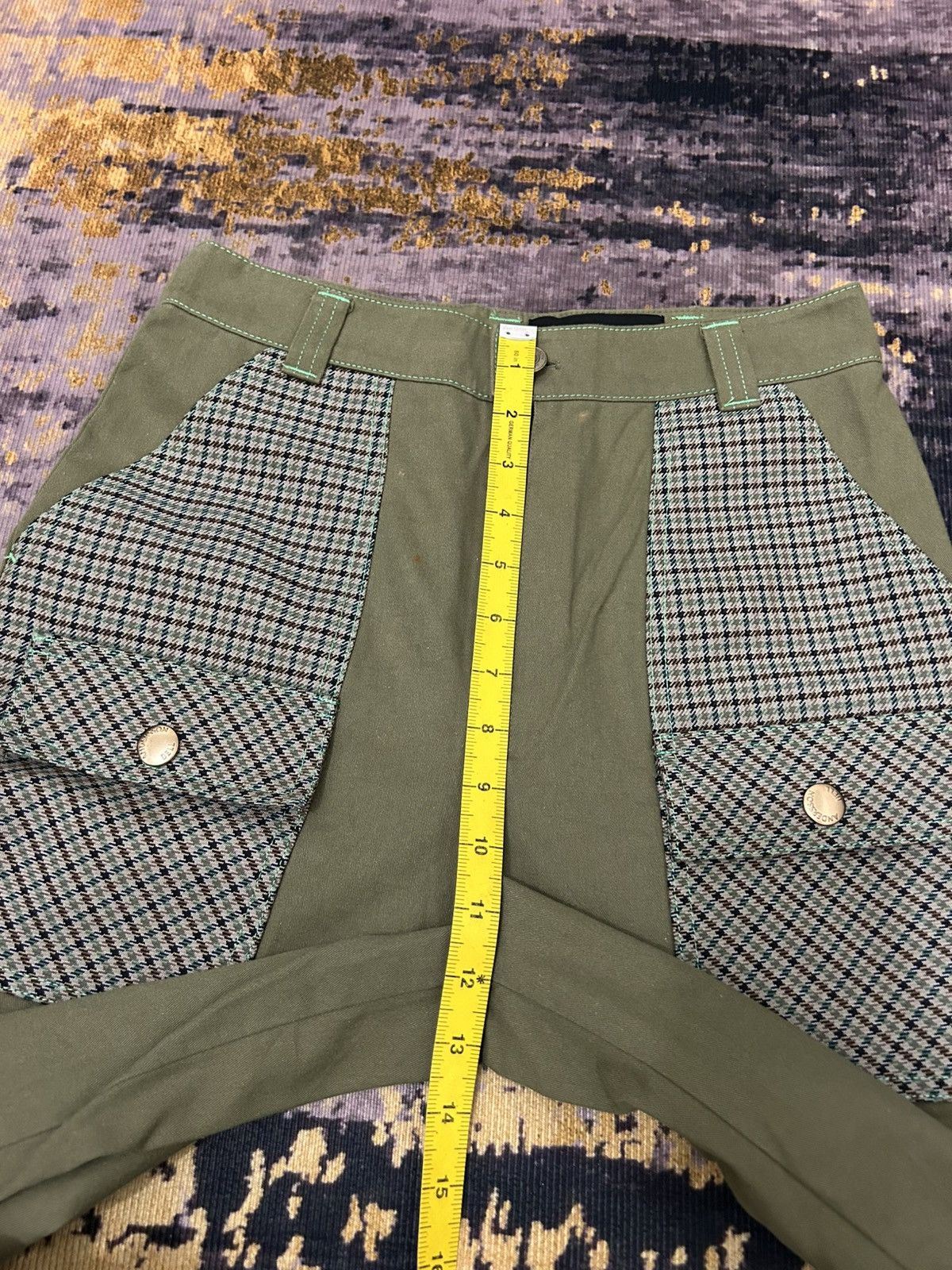 Andersson Bell Anderson Bell Plaid Pocket Pants Size US 27 - 19 Thumbnail