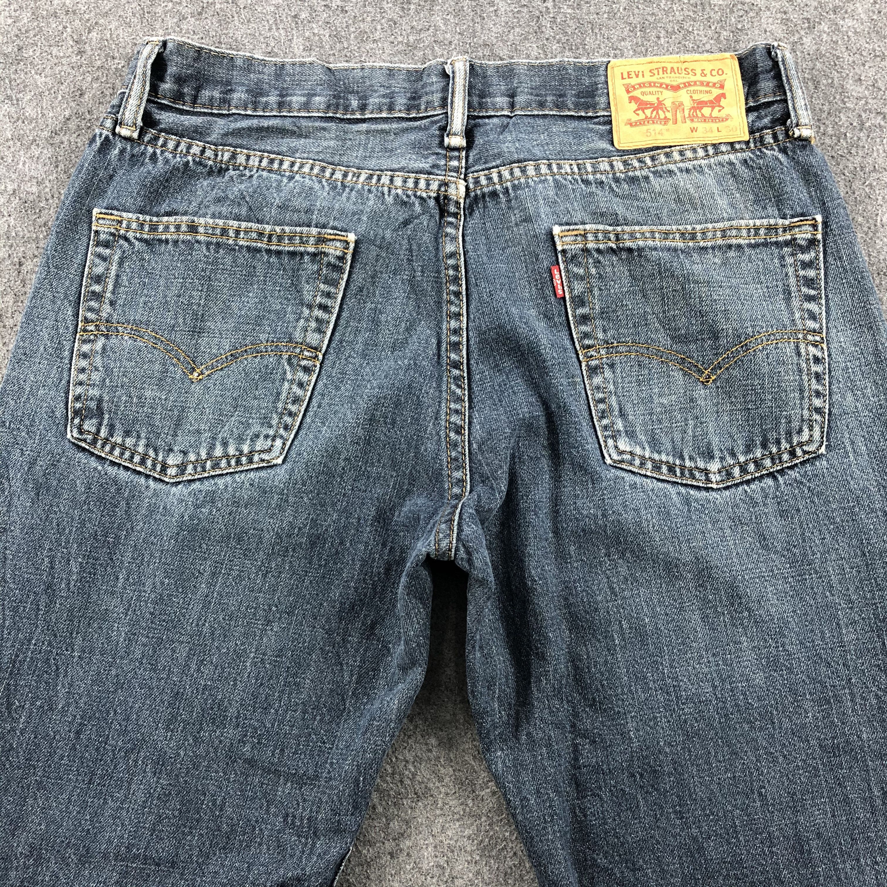 Levi's × Vintage Vintage Blue Wash Levis 514 Jeans-JM1774 Size US 34 / EU 50 - 4 Thumbnail