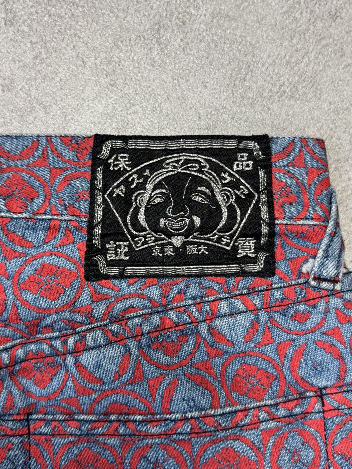 Evisu DS Evisu Family Crest Monogram Pants Size US 28 / EU 44 - 5 Thumbnail