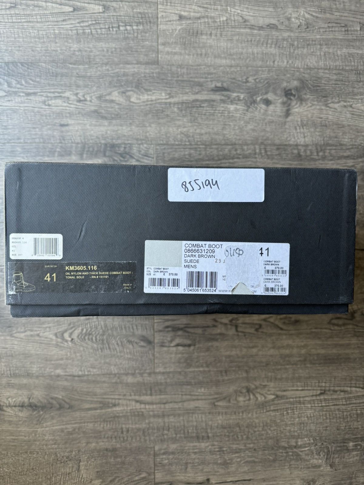 Kanye West Yeezy Season 4 Combat Boots Size US 8 / EU 41 - 12 Thumbnail