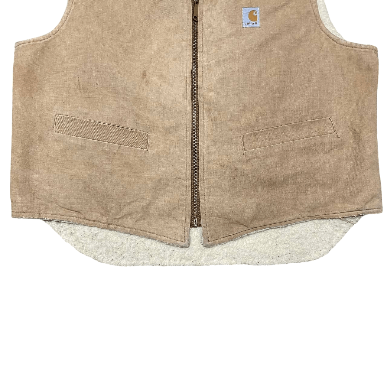 Carhartt Vintage Carhartt Canvas Work Vest Size US L / EU 52-54 / 3 - 3 Thumbnail