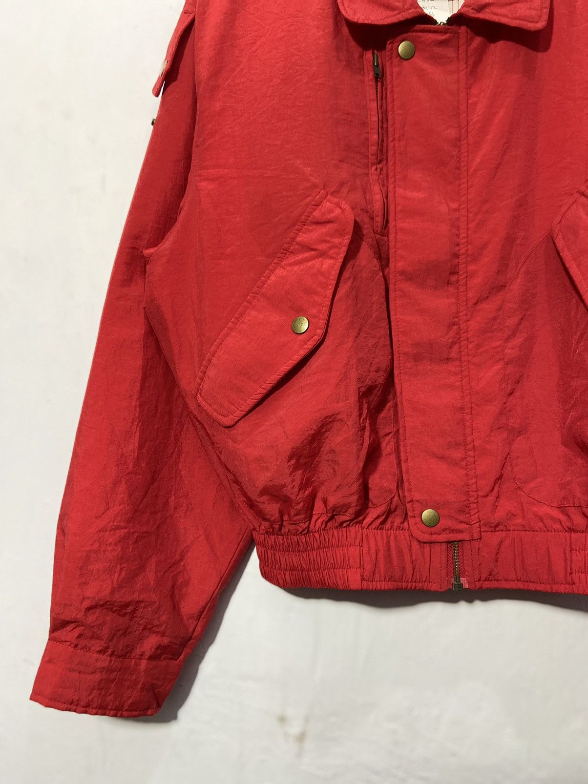 Vintage Vintage 80s Shell Formula Bomber Jacket Size US L / EU 52-54 / 3 - 4 Thumbnail