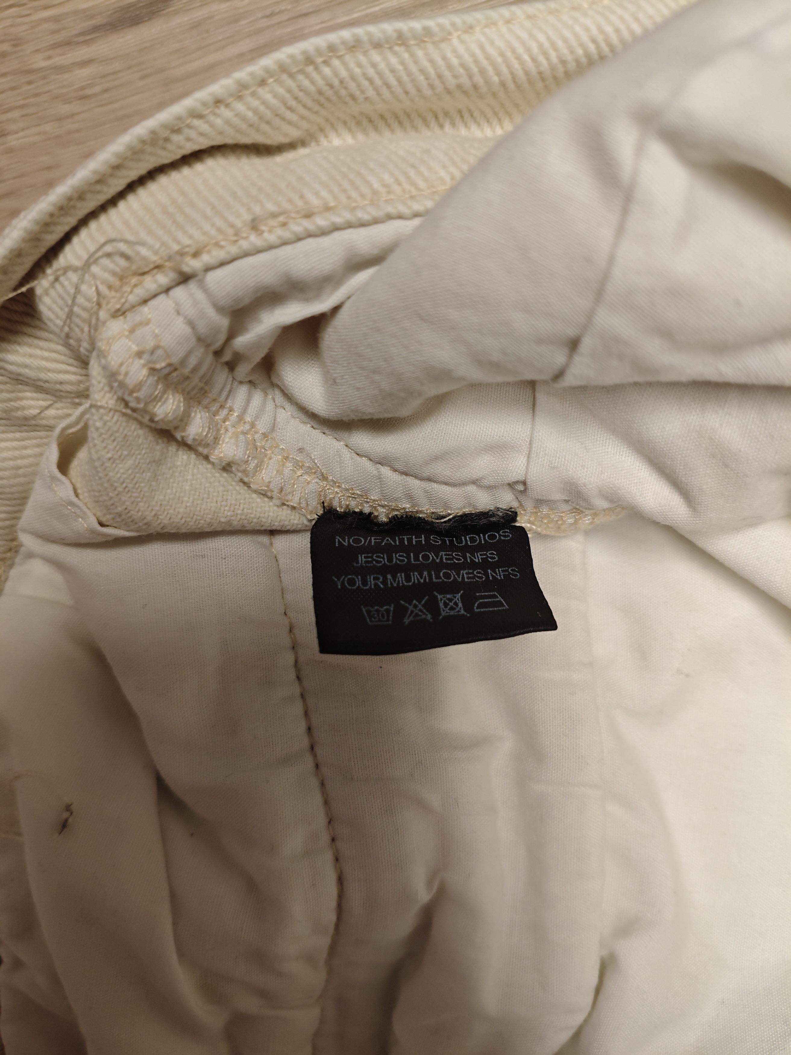 No Faith Studios No Faith Studios 64 Pocket Pants beige L Size US 34 / EU 50 - 5 Thumbnail