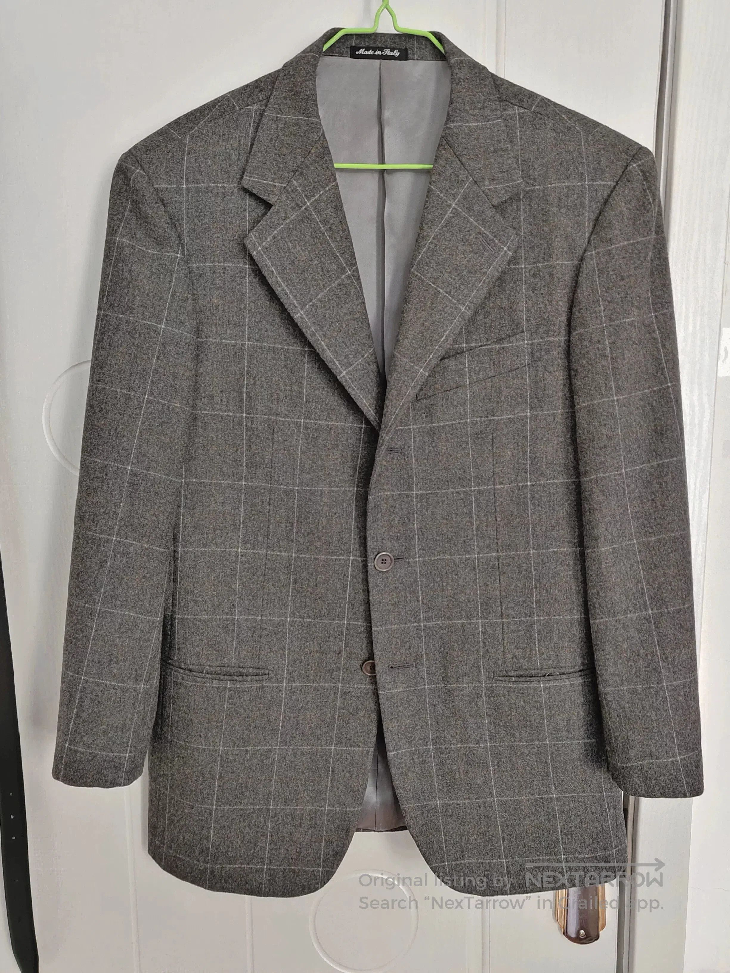 Pal Zileri Pal Zileri Italian Wool Check Suit. Size US M / EU 48-50 / 2 - 1 Thumbnail