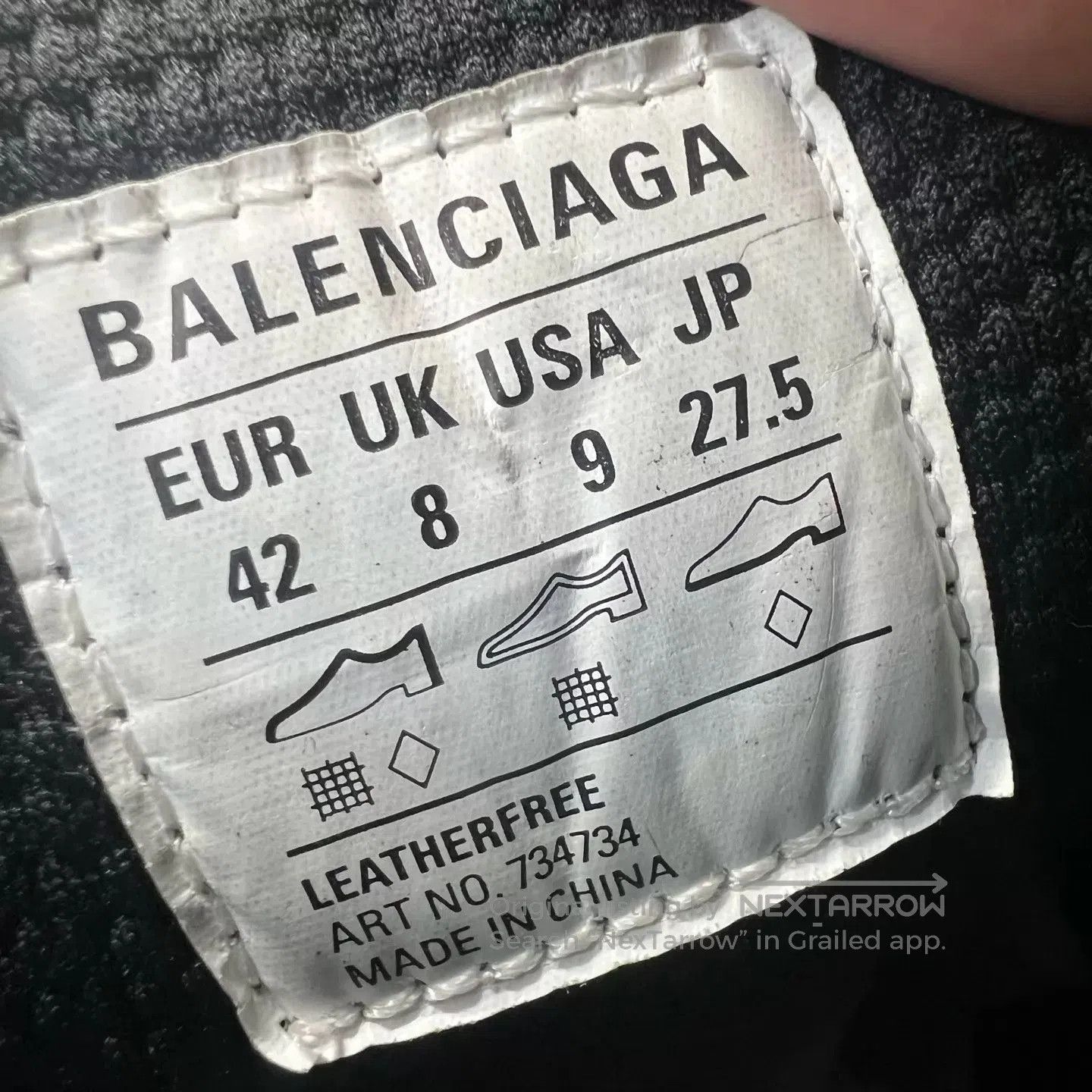 Balenciaga Green Mesh Lowtop Sneakers Size 9. Size US 9 / EU 42 - 6 Thumbnail