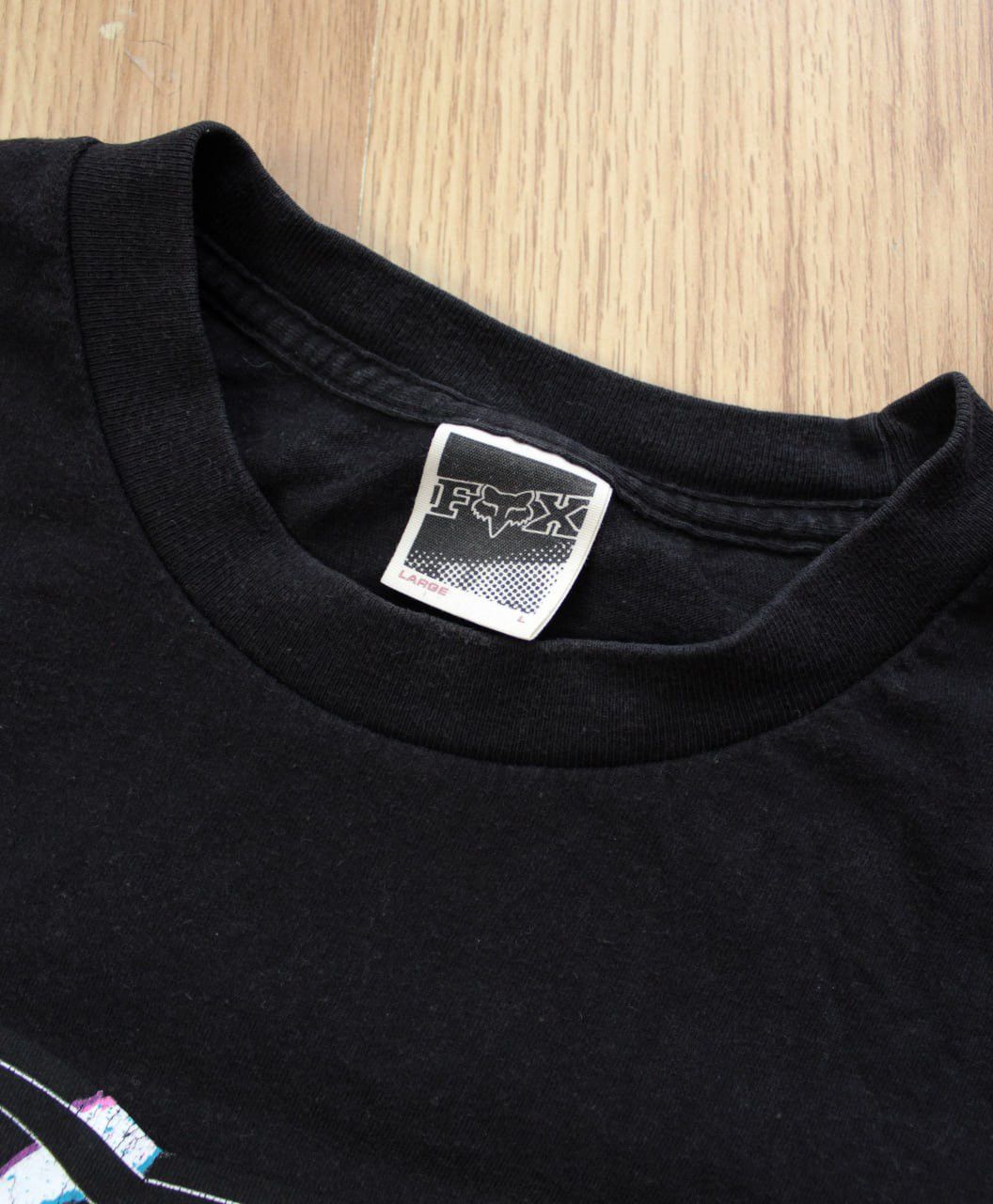 Fox Racing 🔥 Vintage 90s FOX Racing Tee center logo Y2K Skater Surfing Size US L / EU 52-54 / 3 - 3 Thumbnail