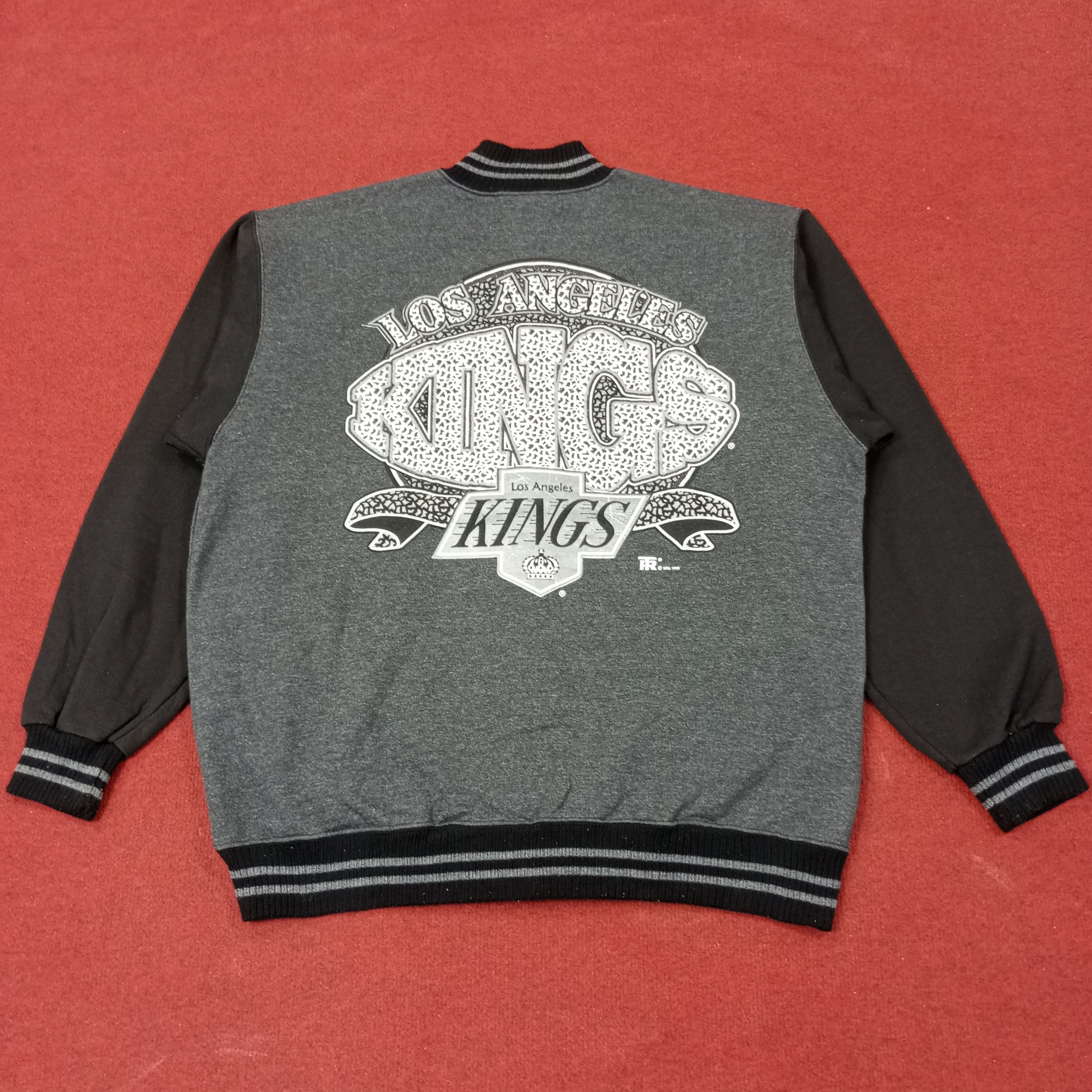 NHL Vintage Los Angeles Kings Ice Hockey Team Jacket c248n18 Size US XL / EU 56 / 4 - 1 Thumbnail