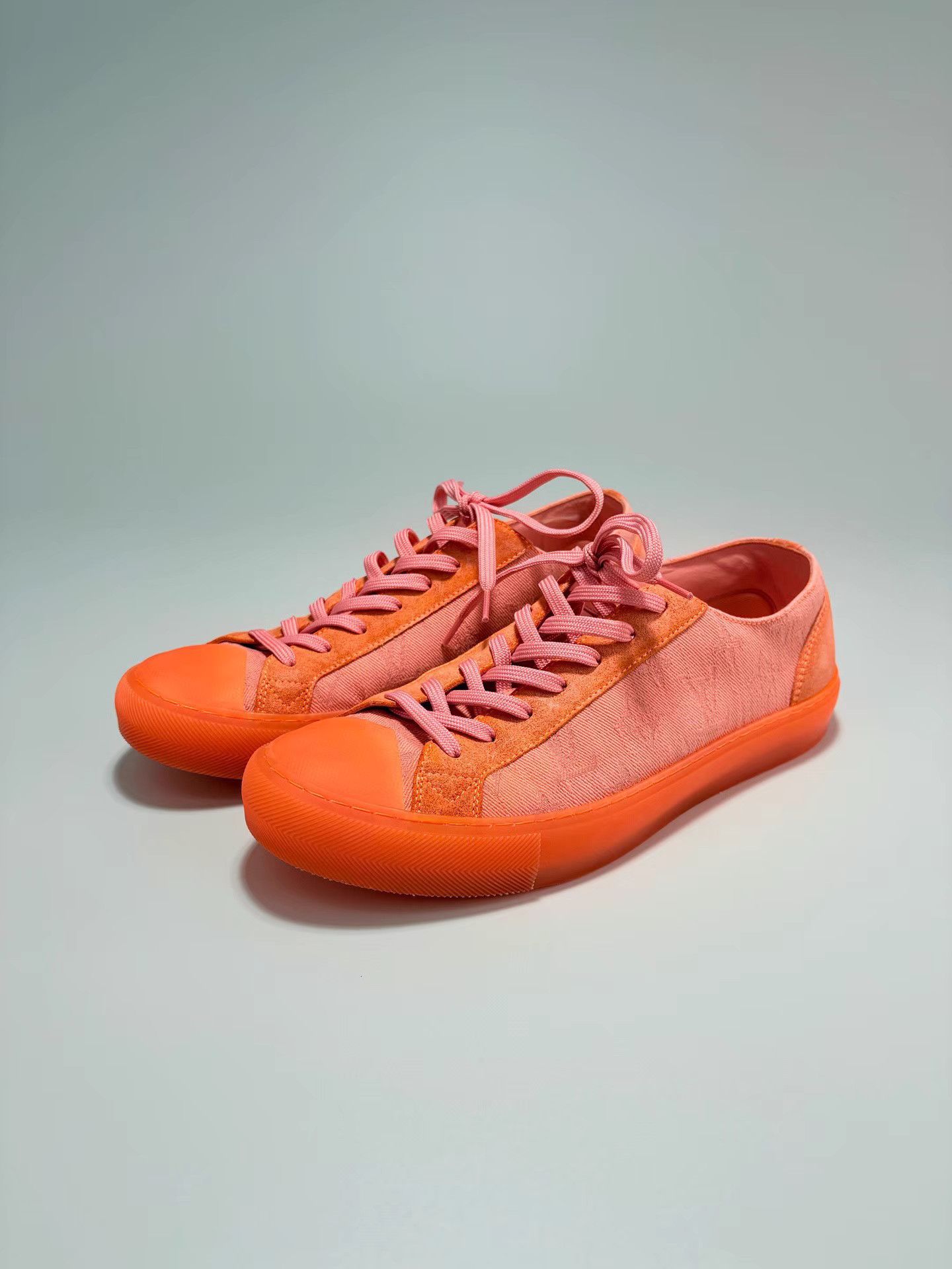 Louis Vuitton LOUIS VUITTON LV STELLAR Monogram Full Logo Sneakers K1 Size US 7 / EU 40 - 1 Thumbnail