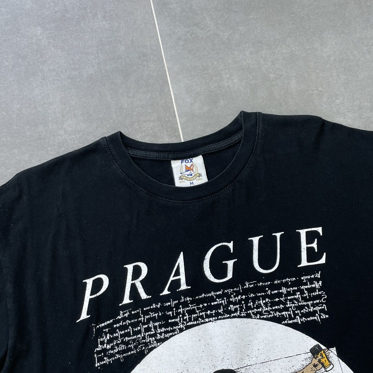 Fox Racing × Vintage Vintage FOX Prague Universal Party City T-Shirt Size M Size US M / EU 48-50 / 2 - 7 Thumbnail