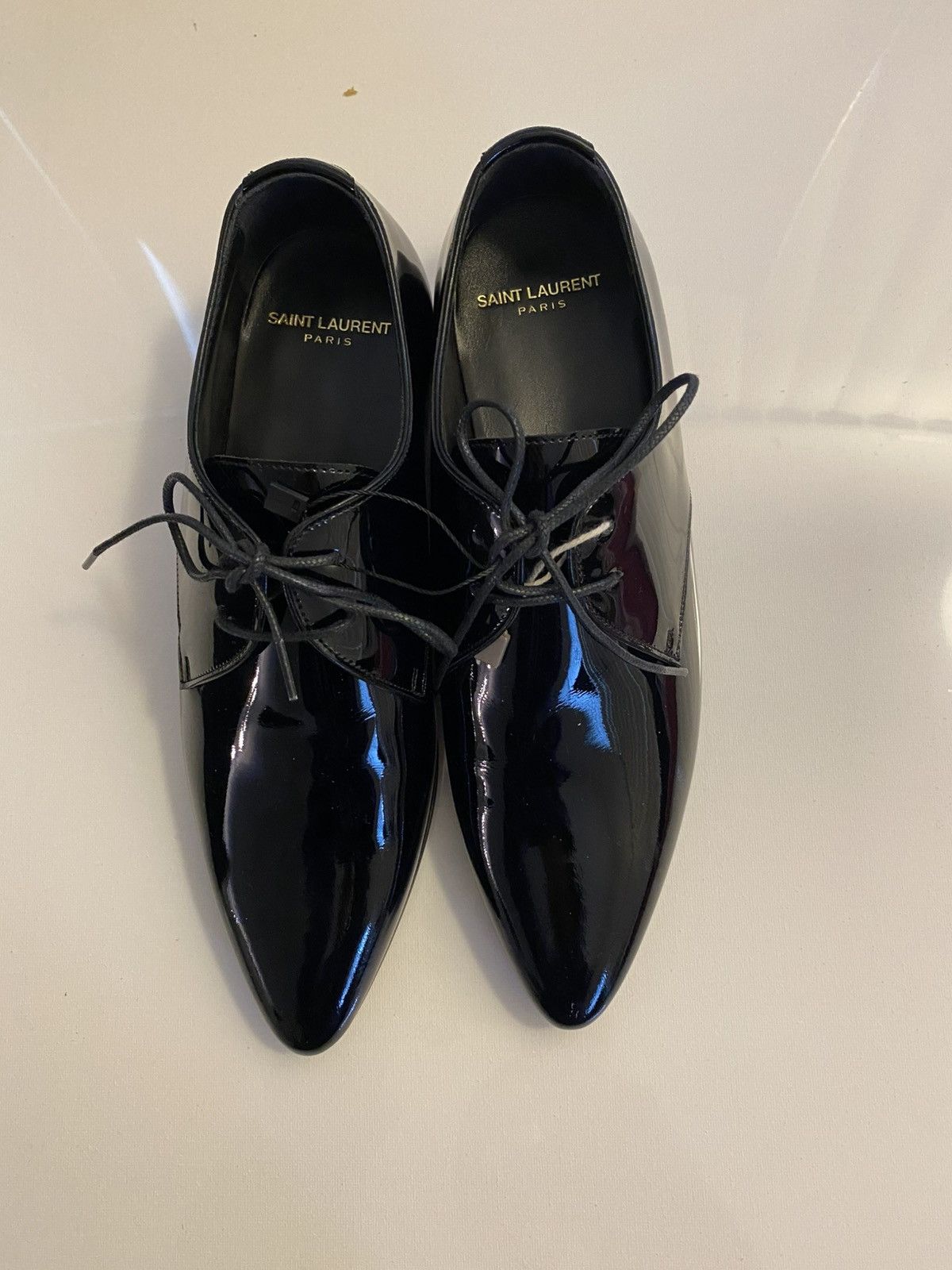 Saint Laurent Paris Black Saint Laurent Paris Shoes Size US 5.5 / IT 35.5 - 4 Thumbnail