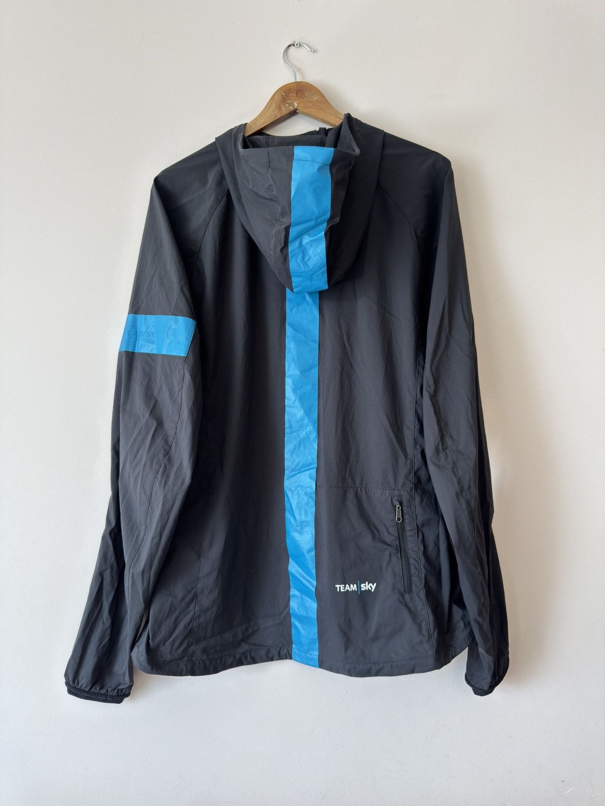 Rapha Rapha Spray Jacket Team Sky Light Cycling Jacket Size US XXL / EU 58 / 5 - 2 Thumbnail