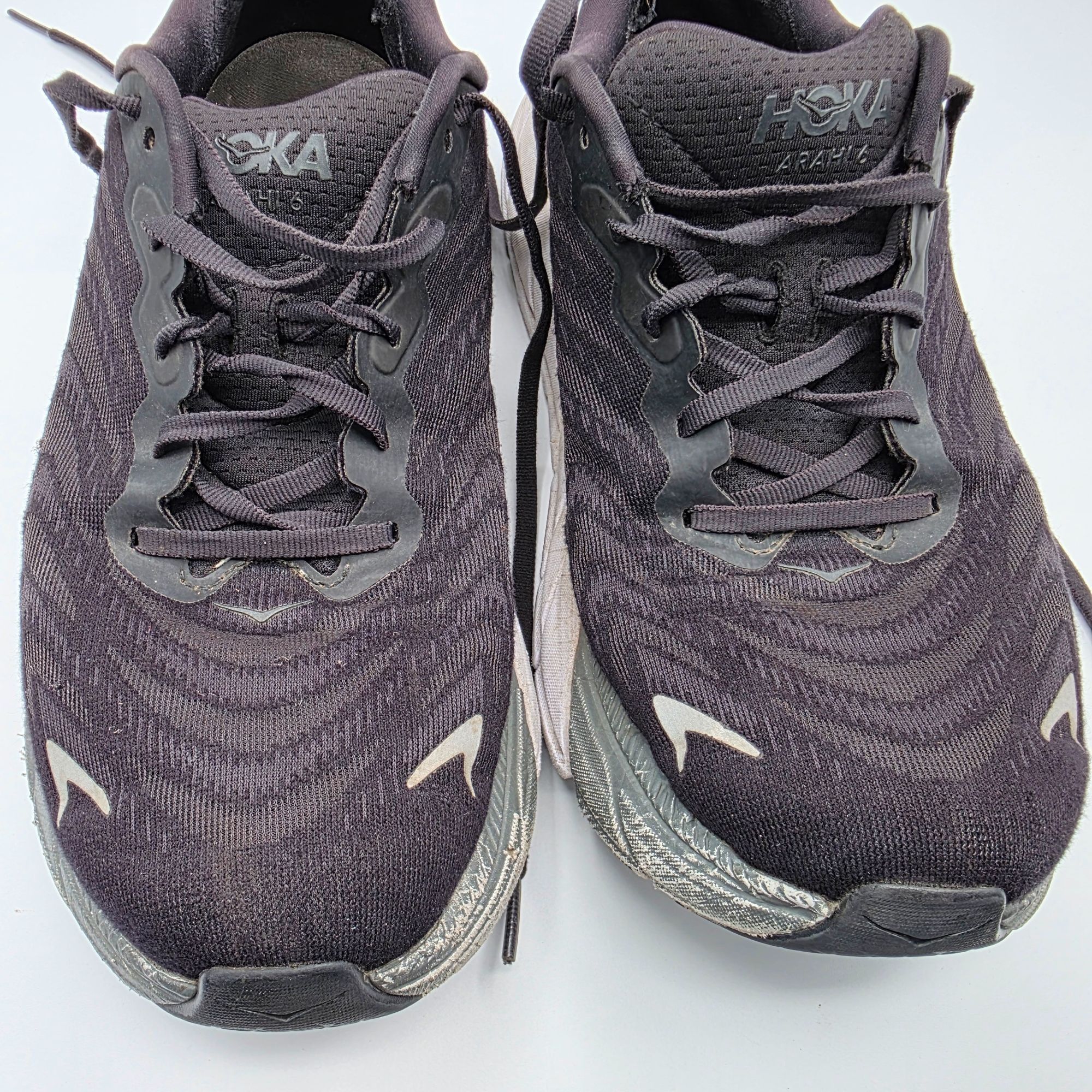 Hoka Hoka One One Arahi 6 Mens Size 9.5 D Black Athletic Shoes Ru Size US 9.5 / EU 42-43 - 10 Thumbnail