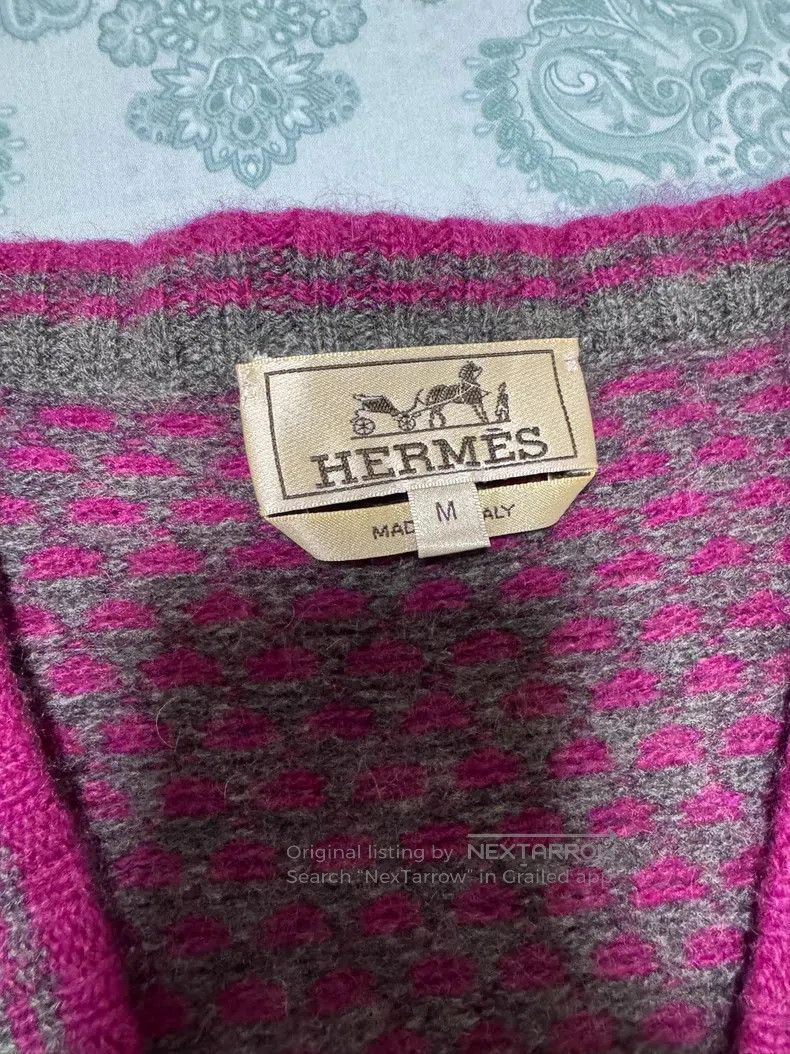 Hermes Hermes Cashmere Jacket Size US M / EU 48-50 / 2 - 7 Thumbnail