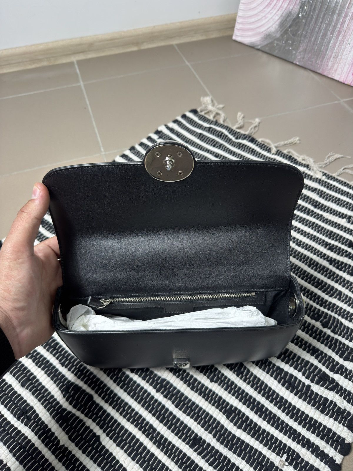 Gucci GUCCI HANDBAG PETITE MARMONT SENNA CALF ECO Size ONE SIZE - 10 Thumbnail