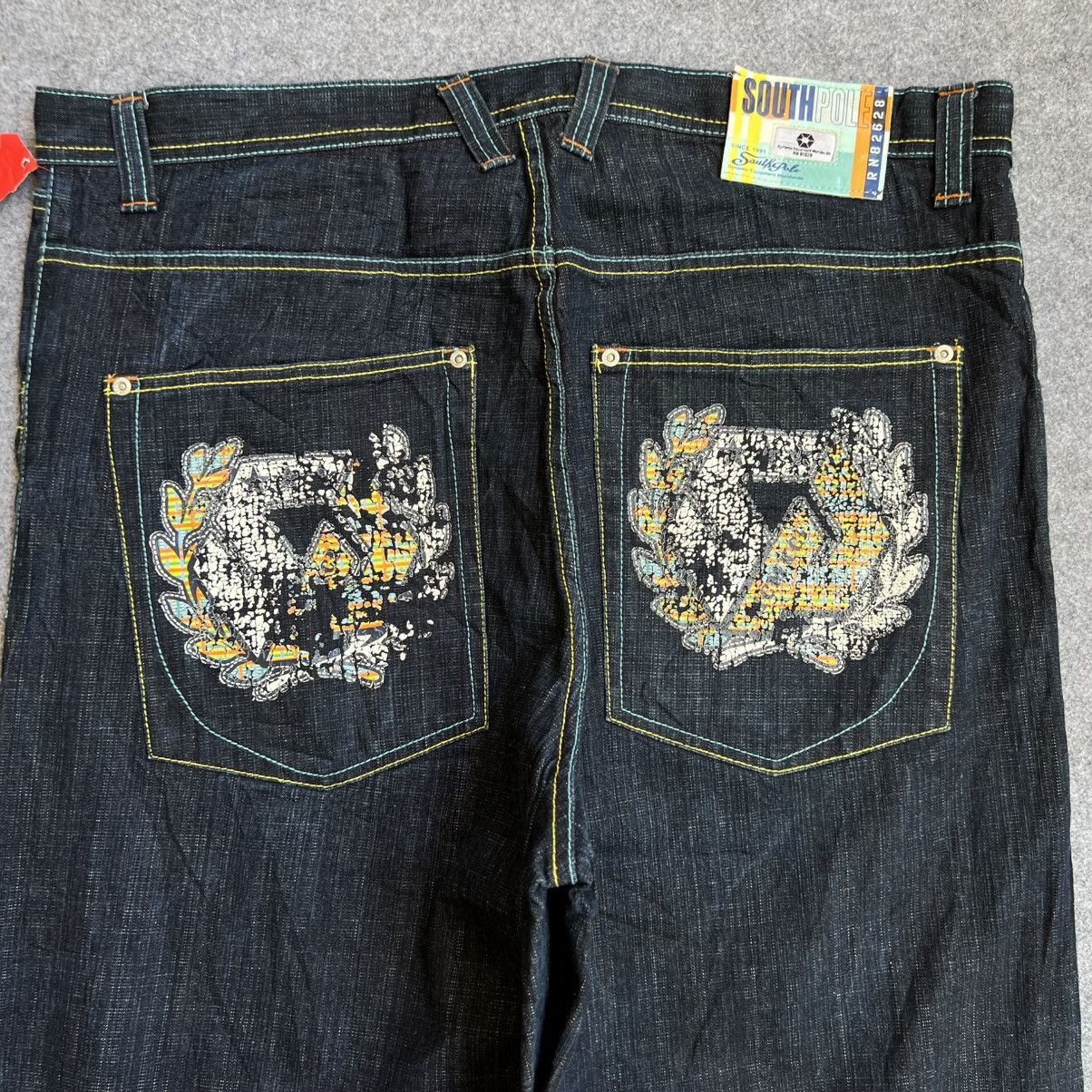 Southpole × Vintage Vintage South Pole Blue Tab Baggy Jeans Size US 42 / EU 58 - 2 Thumbnail