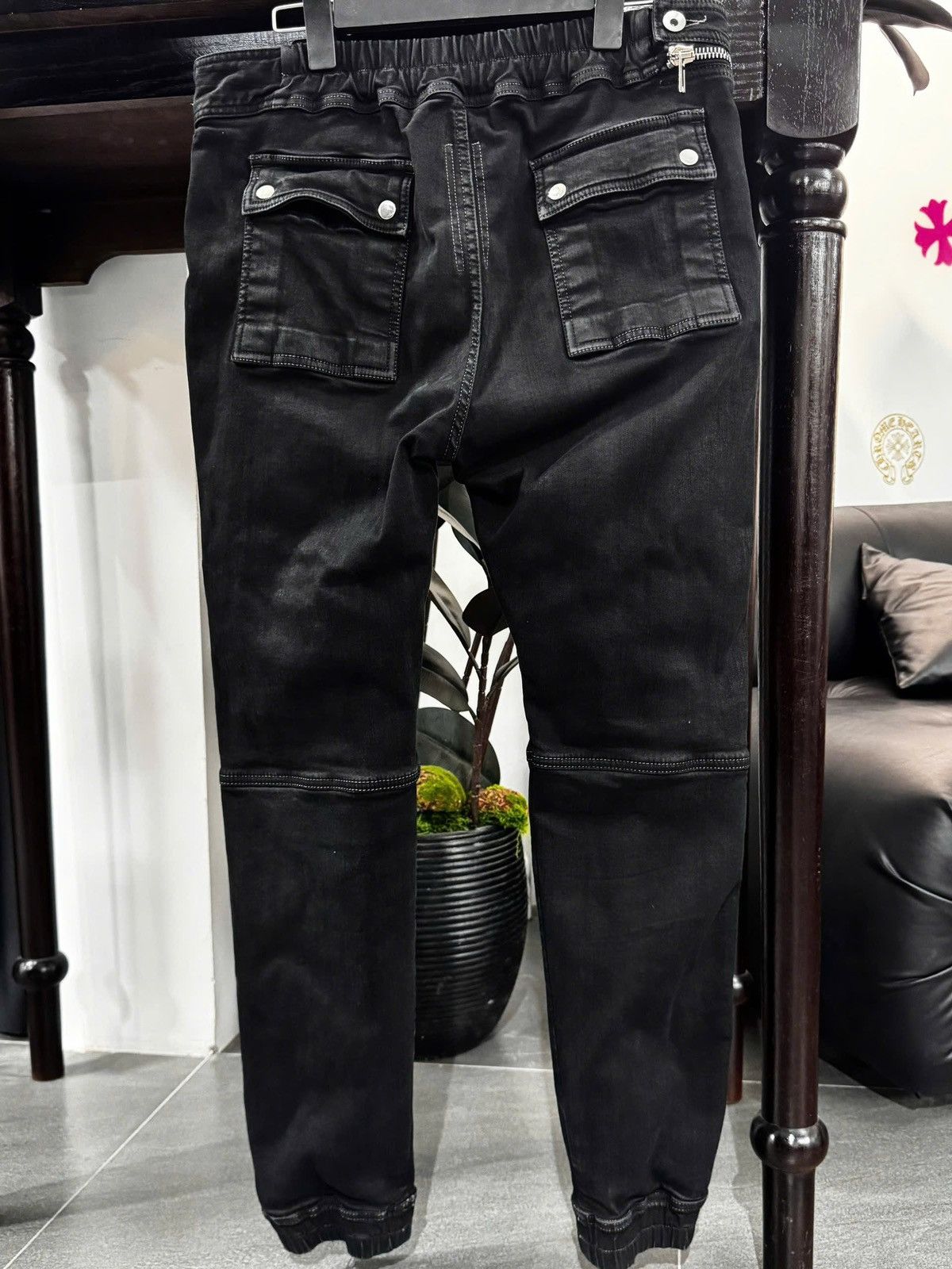 Rick Owens Rick Owens Aircut Waxed Pants Size US 33 - 4 Thumbnail