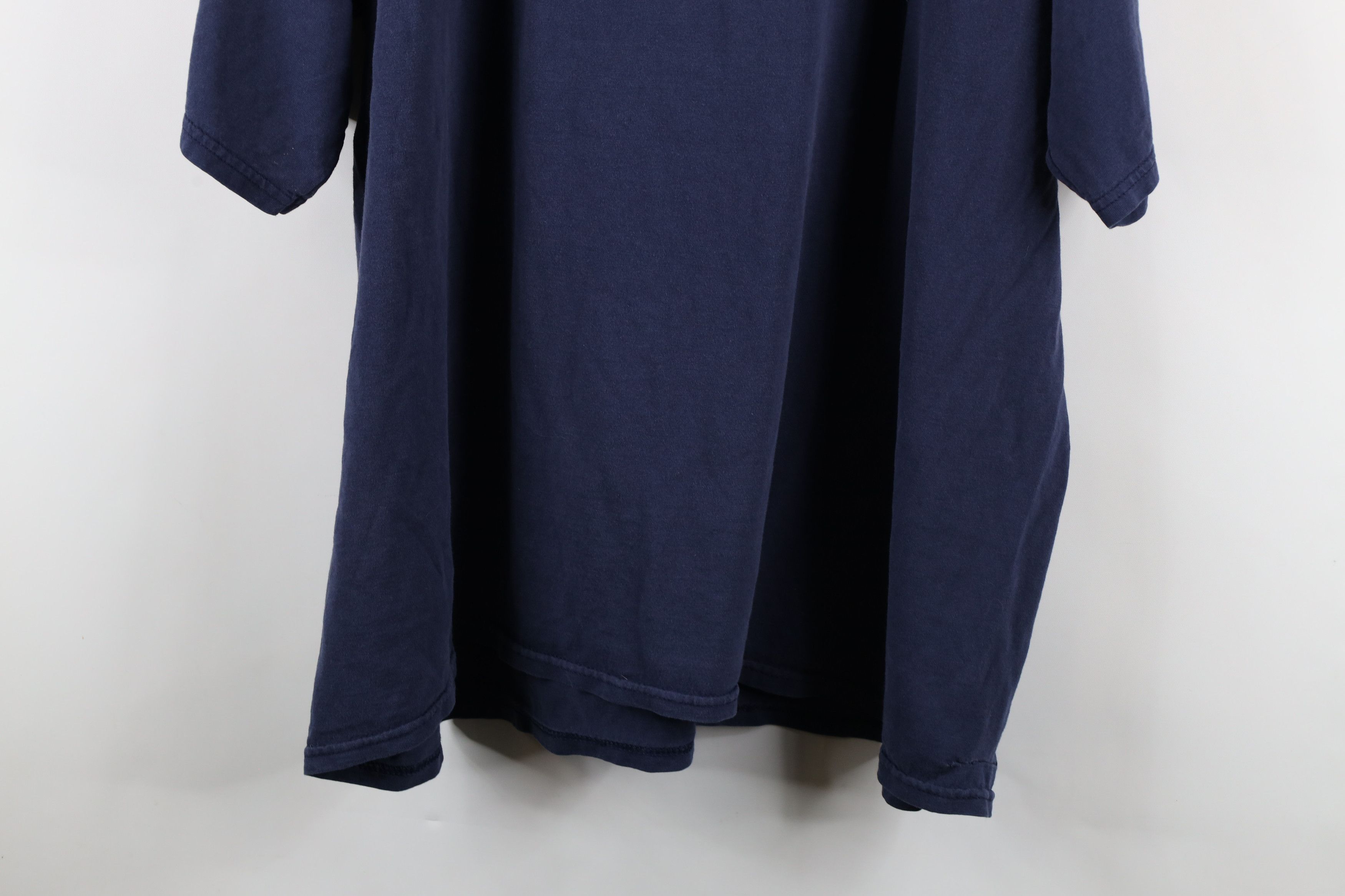 Vintage Vintage 90s Spell Out University of Michigan T-Shirt Blue Size US XXL / EU 58 / 5 - 12 Thumbnail