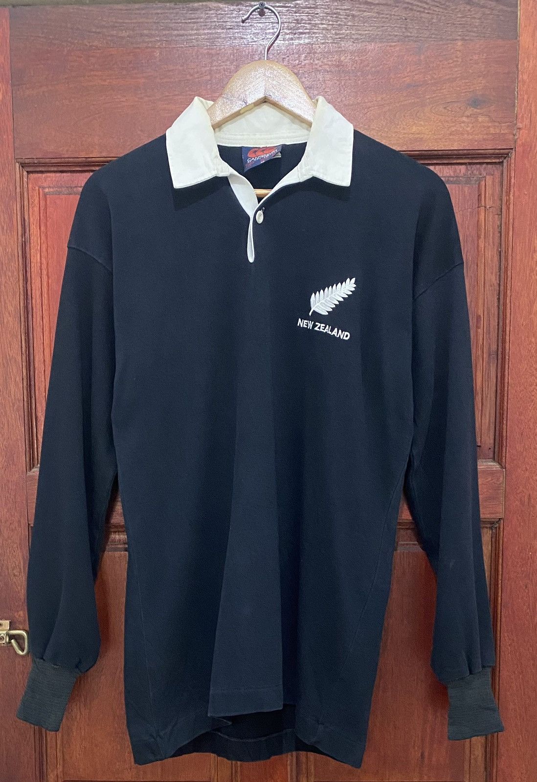 All Blacks × Canterbury of New Zealand Canterbury New Zealand 85-86 Collection National All Black Size US L / EU 52-54 / 3 - 1 Thumbnail
