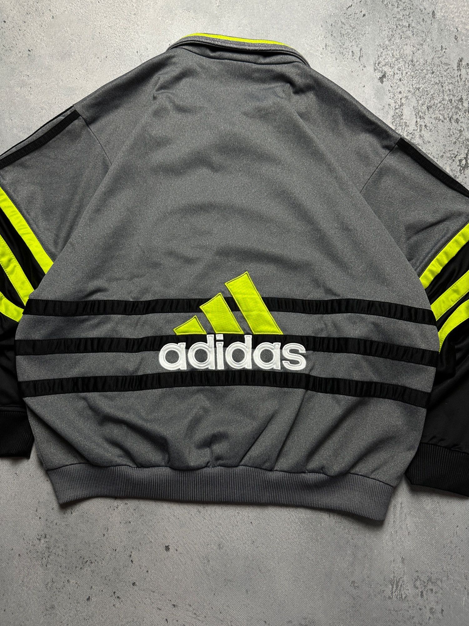 Adidas Rare Vintage Adidas Full-Zip Track Jacket USA 90s Hype y2k Size US L / EU 52-54 / 3 - 7 Thumbnail