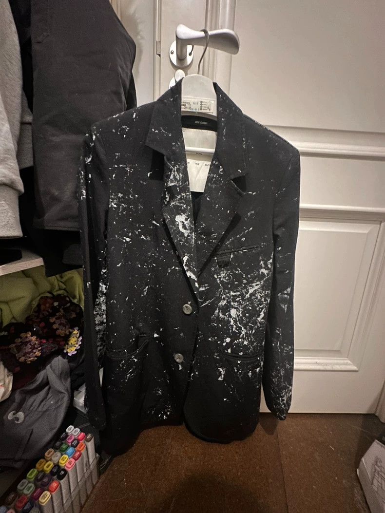 Song For The Mute Song For The Mute splashed suit Size 44R - 1 Thumbnail