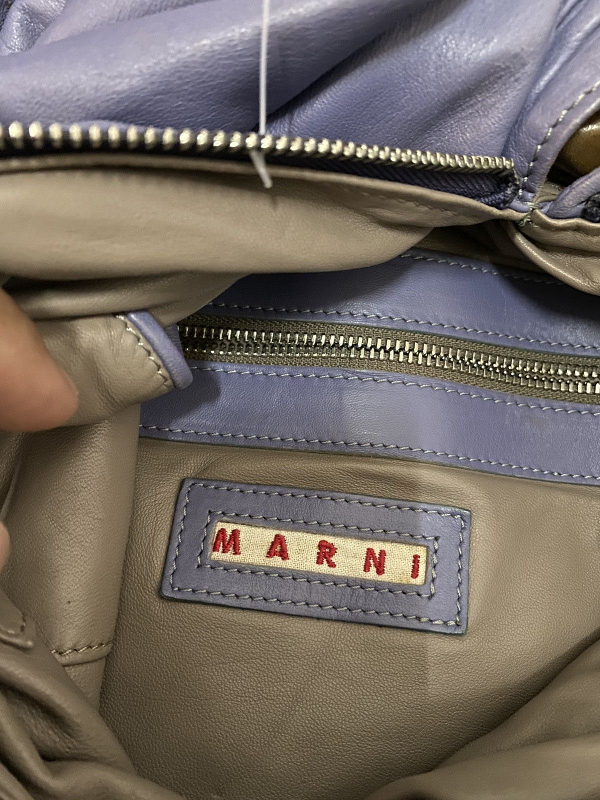 Marni Vintage Marni Pannier Ruched Shoulder Bag Size ONE SIZE - 12 Thumbnail
