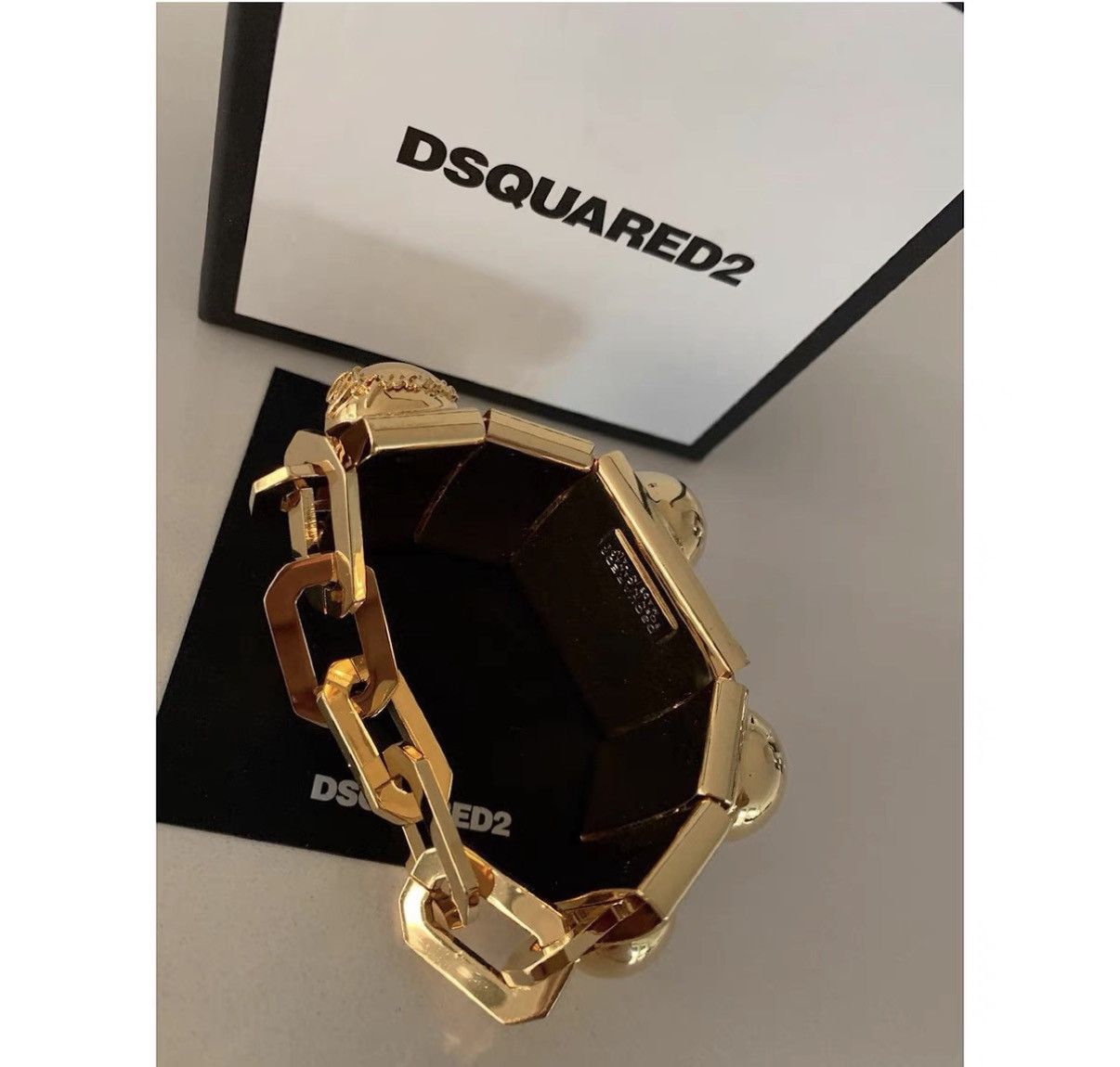 Dsquared2 Dsquared2 Bracelet Heavy metal chain design Size ONE SIZE - 3 Thumbnail