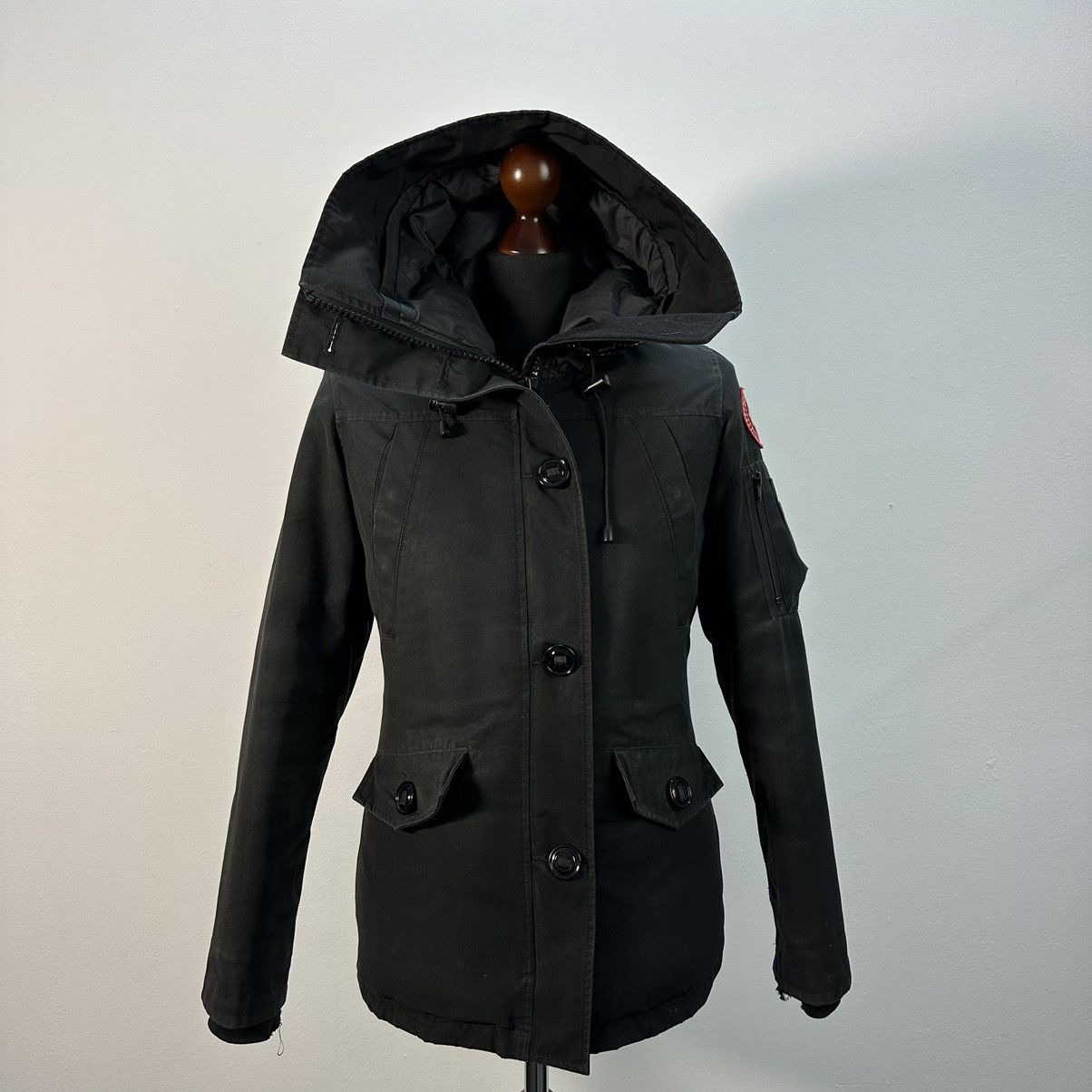 Image of Canada Goose Down Jacket in Black, Women's (Size Small)