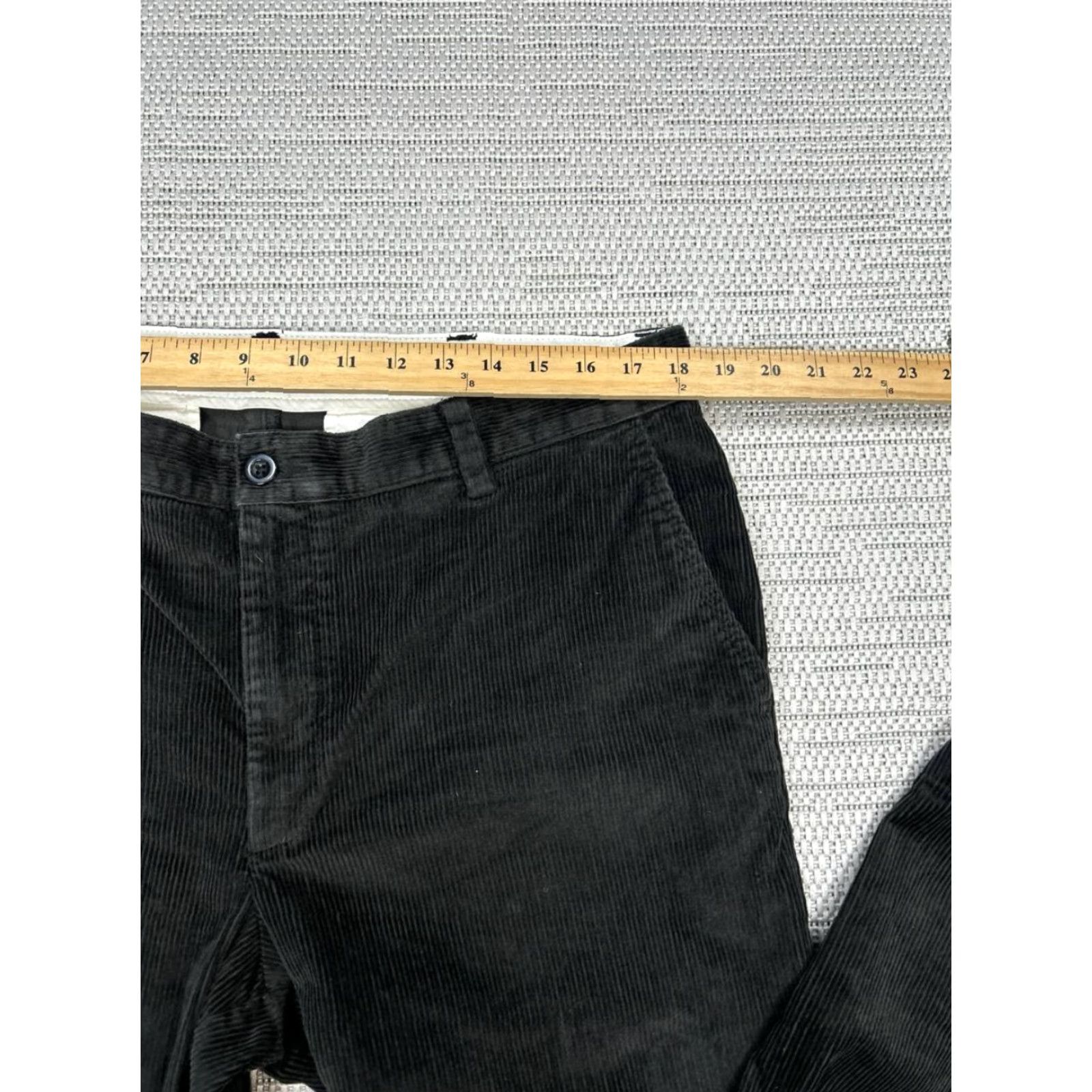 Vintage L.L.Bean Pants Mens 36 Dark Gray Cotton Corduroy Classic Fit 36x33 Dark Gray Corduroy Casual Pants Mens Regular Waist 36 Vintage Size US 36 / EU 52 - 7 Thumbnail