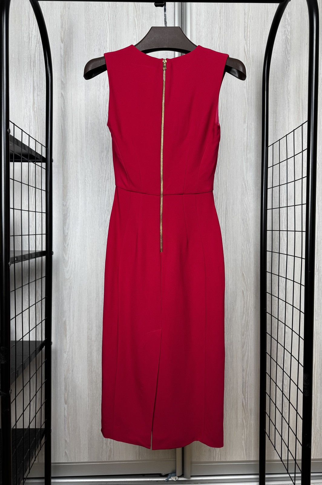 Antonio Berardi Antonio Berardi Square Neckline Midi Length red Dress Size XS / US 0-2 / IT 36-38 - 6 Thumbnail