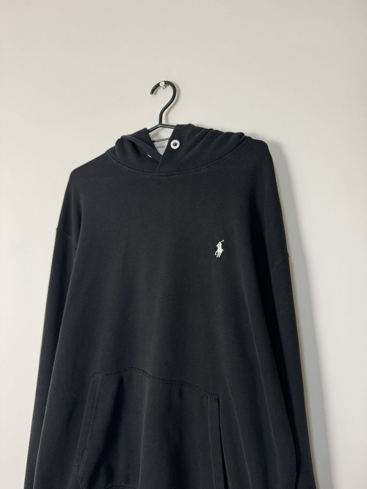 Polo Ralph Lauren Polo Ralph Lauren Black hoodie logo streetwear designer Size US L / EU 52-54 / 3 - 2 Thumbnail