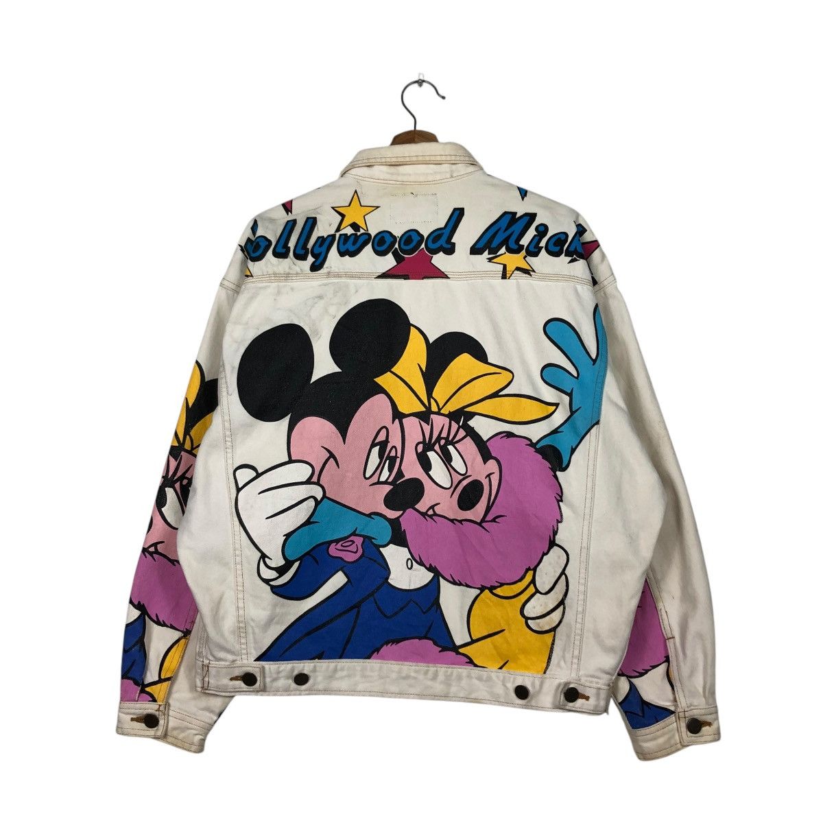 Cartoon Network 🔥VINTAGE TRUCKER DENIM JACKET HOLLYWOOD MICKEY WALT DISNEY Size US M / EU 48-50 / 2 - 10 Thumbnail