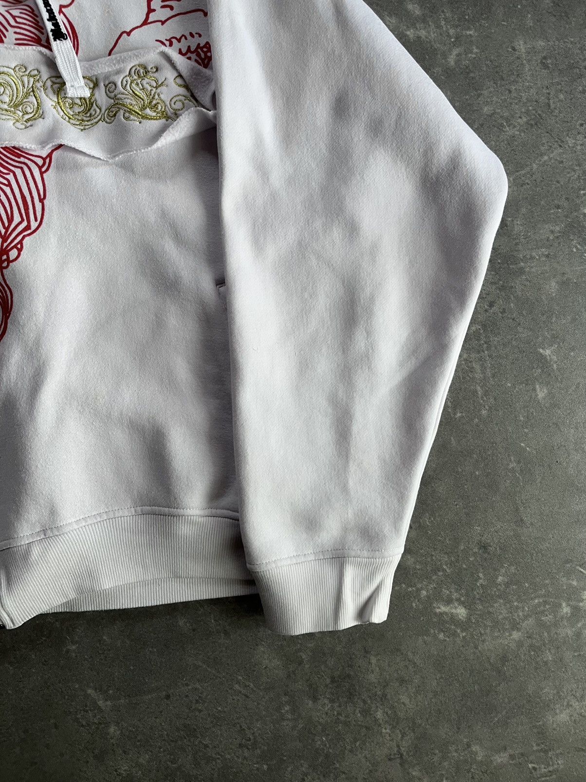 Makaveli Makaveli Big Skull Logo Embroidered Baggy Boxy Zip Hoodie XL Size US XL / EU 56 / 4 - 6 Thumbnail