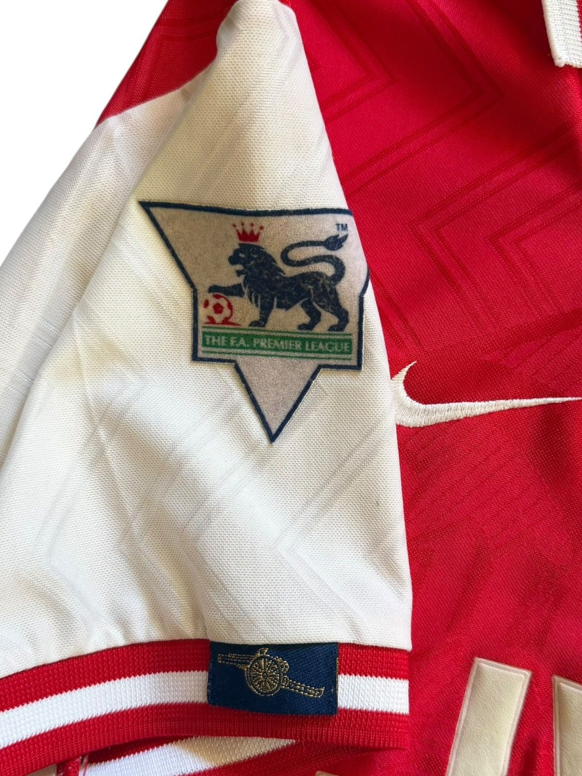 Nike Vintage Arsenal 1994–1996 Nike Home Shirt JVC Sponsor Size US S / EU 44-46 / 1 - 8 Thumbnail