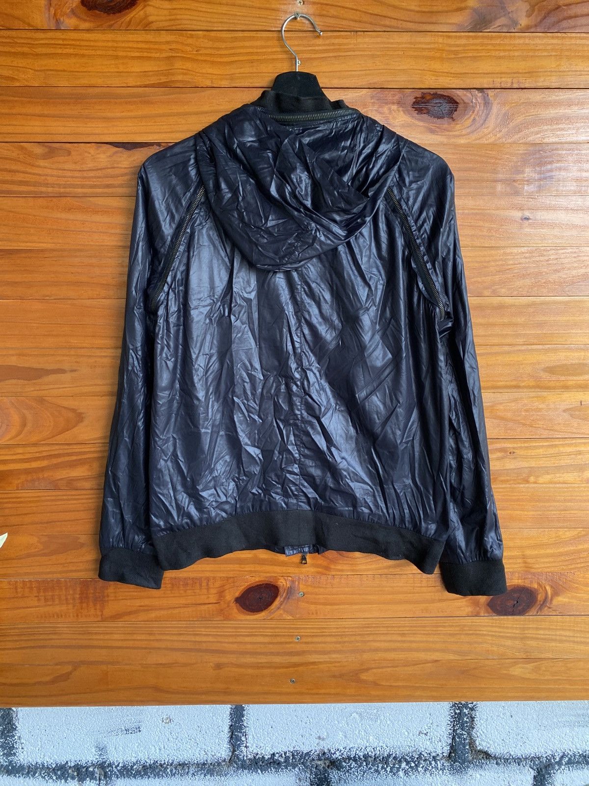 Japanese Brand Reverence Lightweight Hooded Jacket – Black Technical Zip Size US S / EU 44-46 / 1 - 12 Thumbnail
