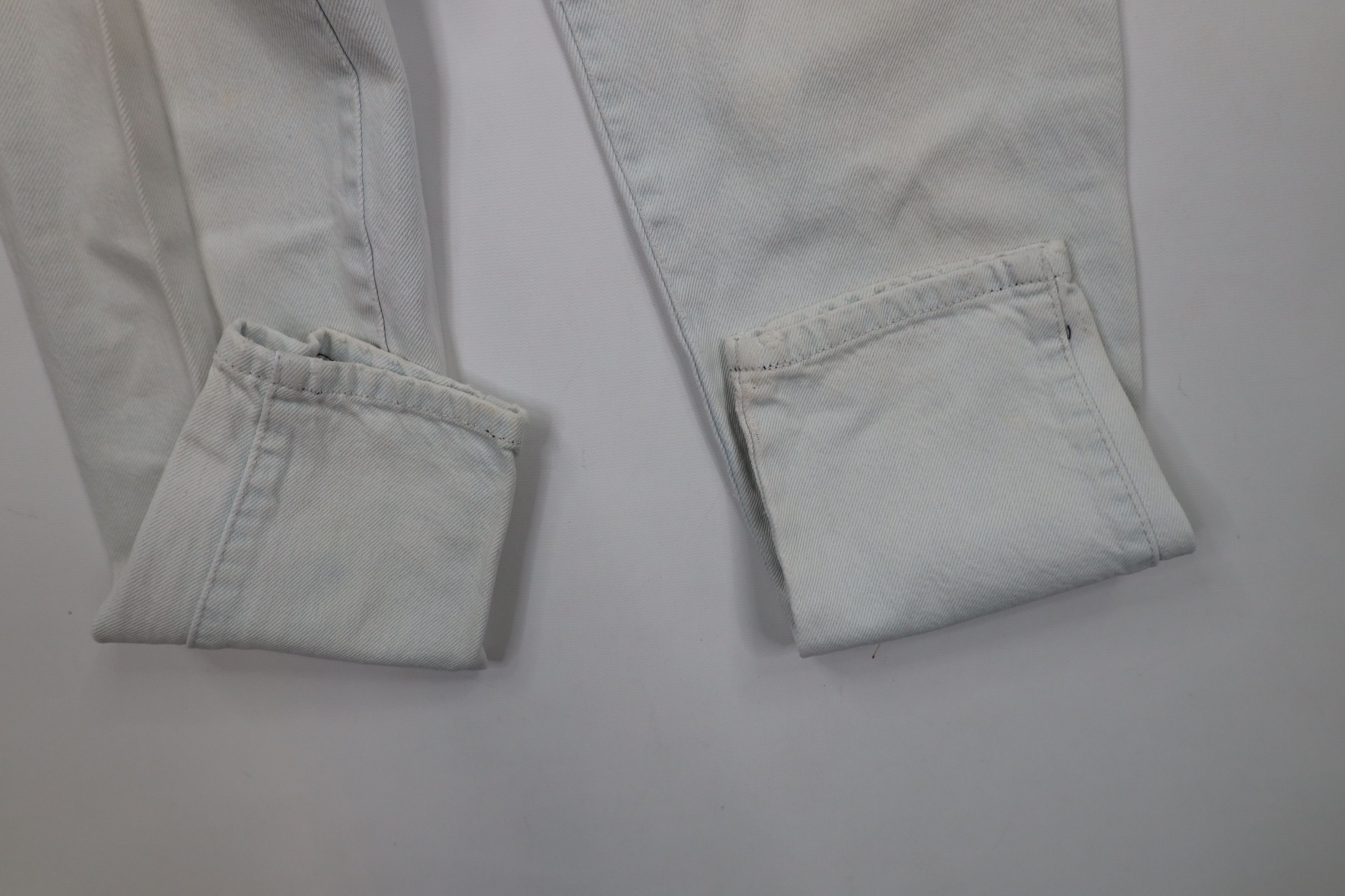 Vintage Vintage 80s 90s Streetwear Tapered Leg Denim Jeans Cotton Size 28" / US 6 / IT 42 - 5 Thumbnail