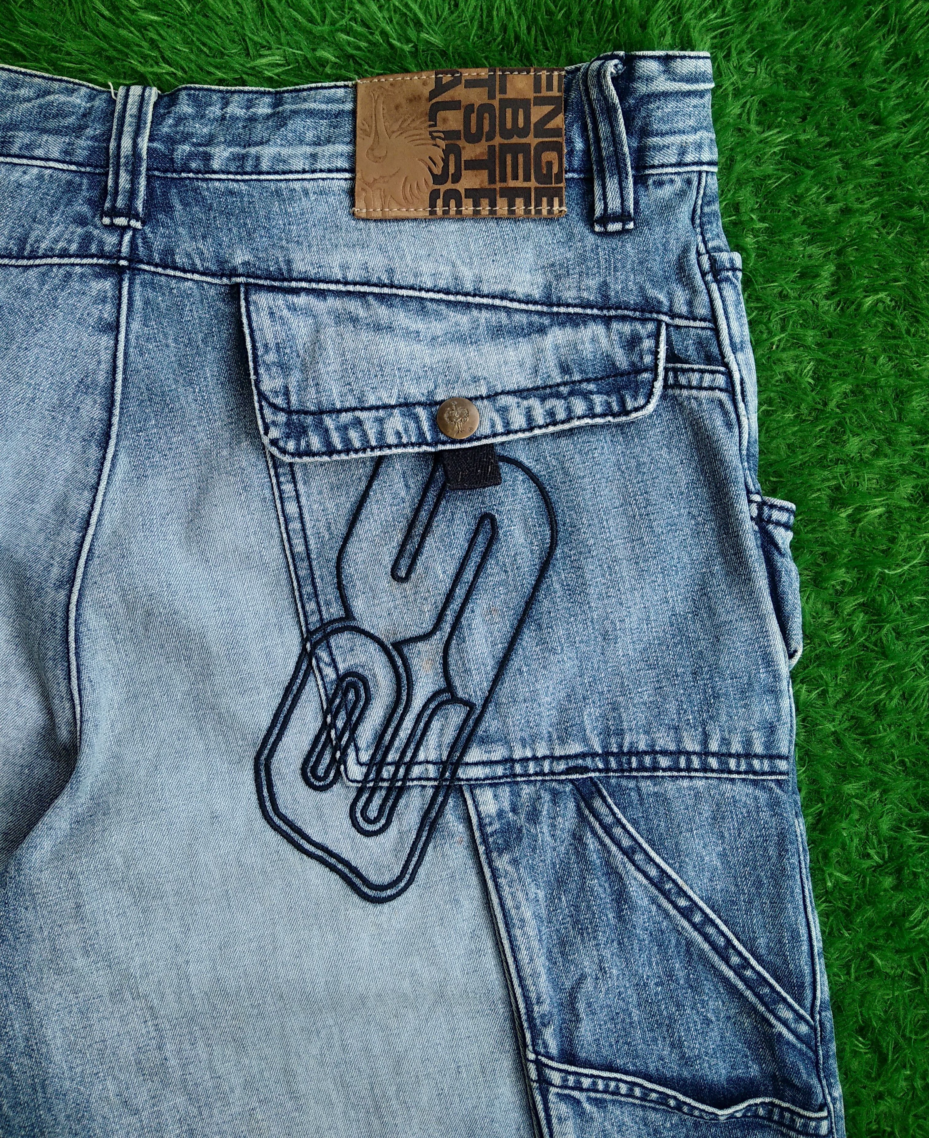 Garment Reproduction of Workers × Vintage Engelbert Strauss Denim Carpenter Multi Pocket Size US 36 / EU 52 - 14 Thumbnail