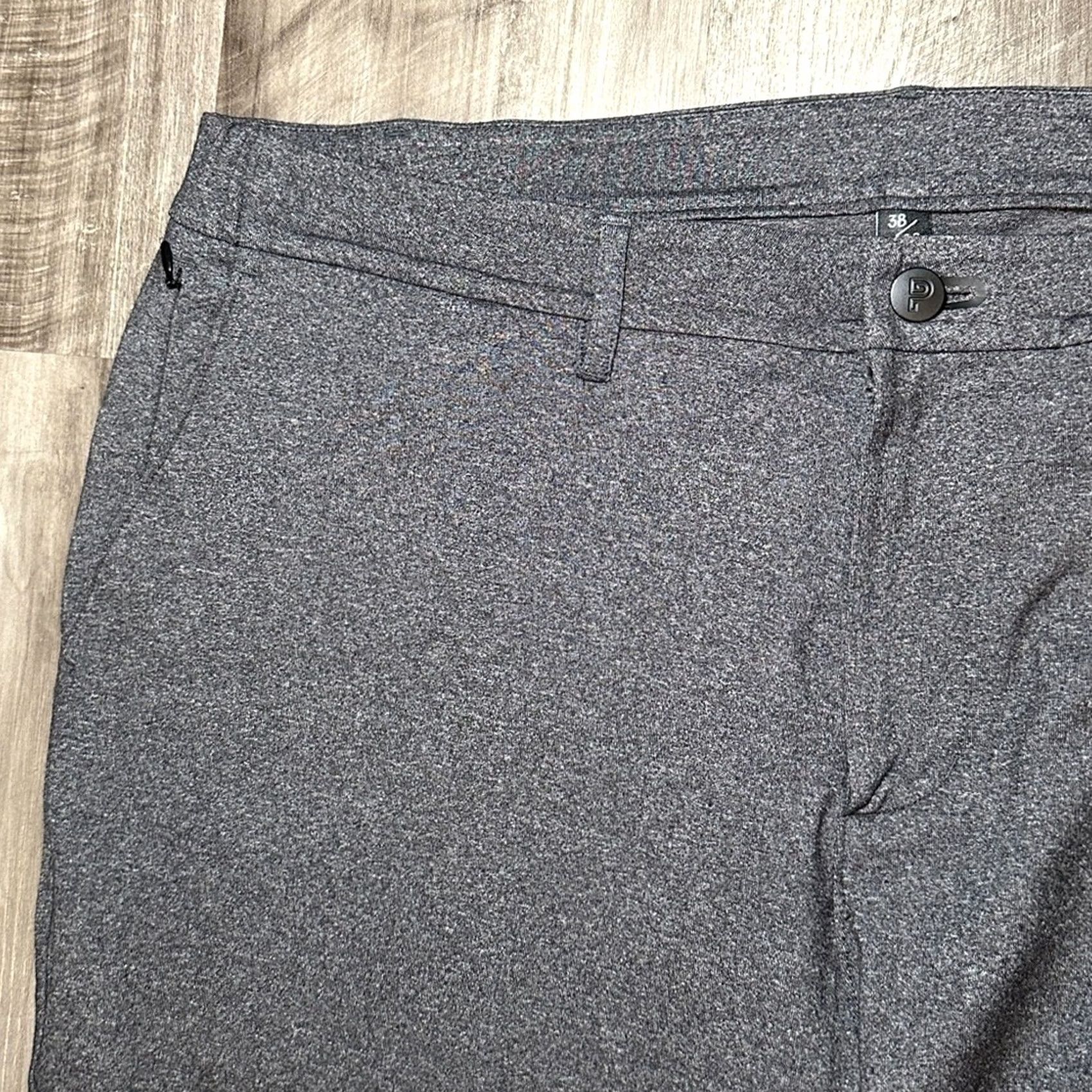 Vintage Public Rec Gamechanger Performance Pants Shirt? 38 Regular Men Heather Charcoal Chino NWOT 28in Inseam Size US 38 / EU 54 - 5 Thumbnail