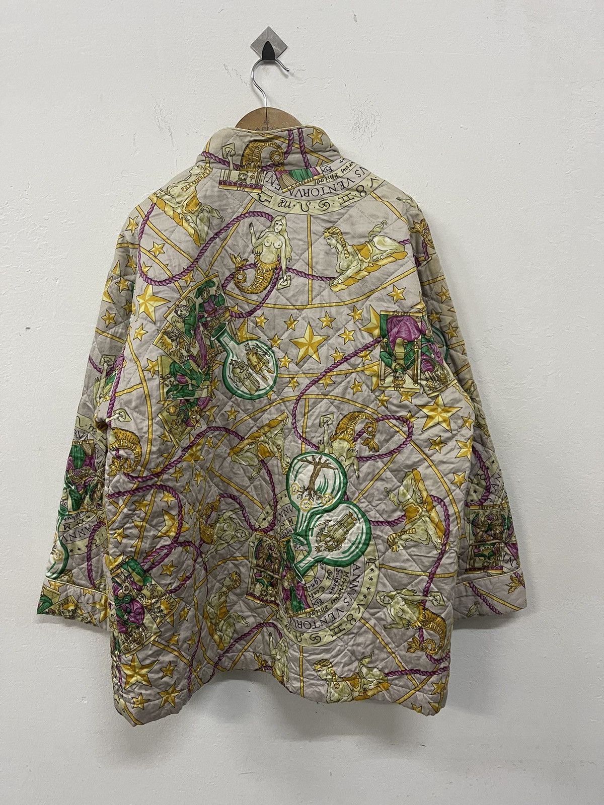 Celine × Vintage Vintage celine fullprint quilted jacket Size M / US 6-8 / IT 42-44 - 2 Thumbnail