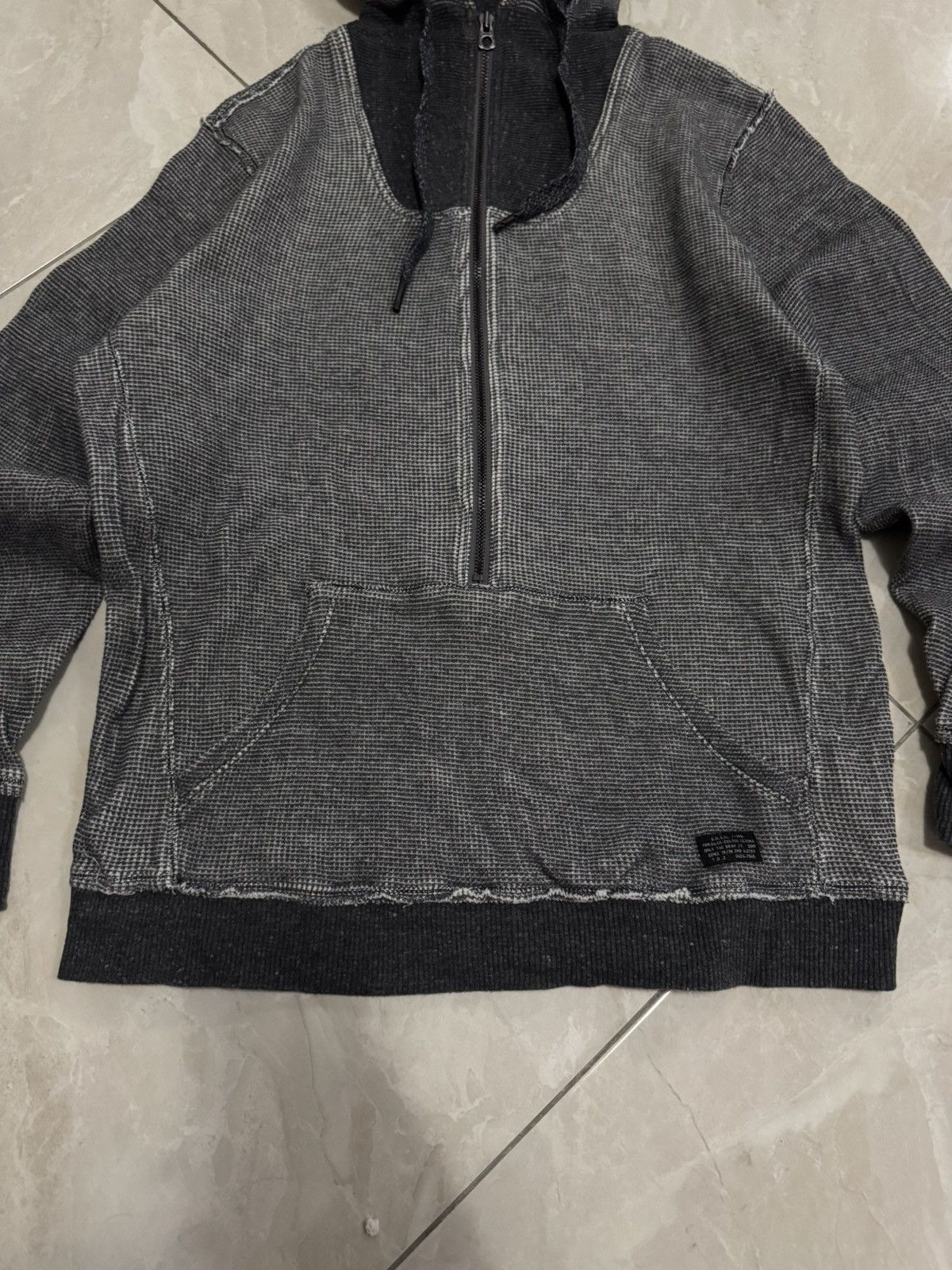 Diesel × Vintage 💥CRAZY AVANT-GARDE DIESELFADED ZIP HOODIE Size US M / EU 48-50 / 2 - 6 Thumbnail