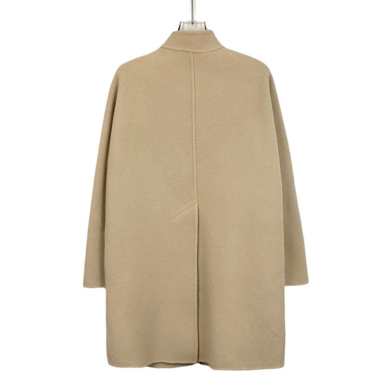 Burberry Burberry Wool & Cashmere Blend Beige Longline Coat Size XS / US 0-2 / IT 36-38 - 2 Thumbnail