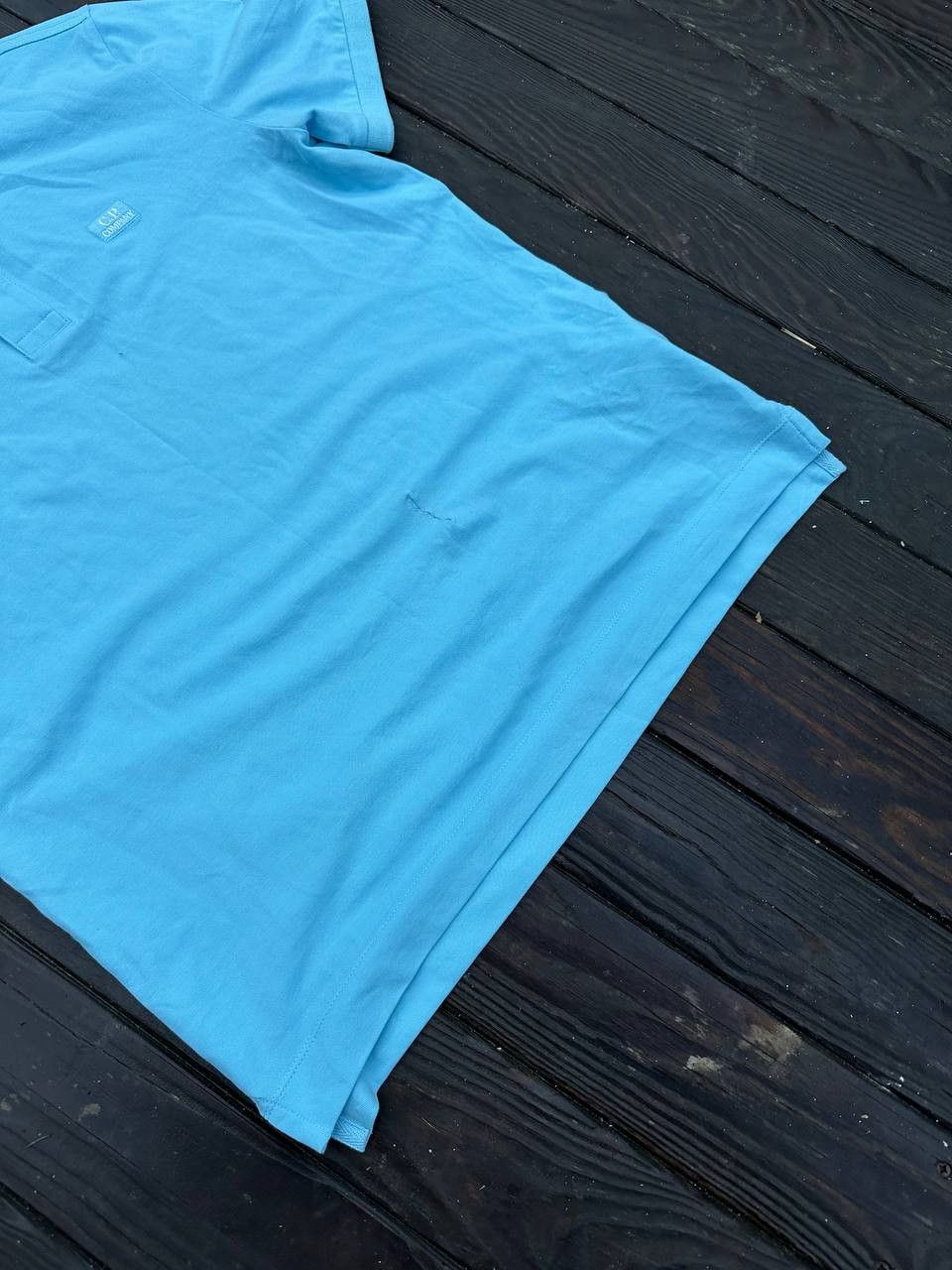 Massimo Osti Vintage C.P. Company Polo Tee Size US L / EU 52-54 / 3 - 7 Thumbnail